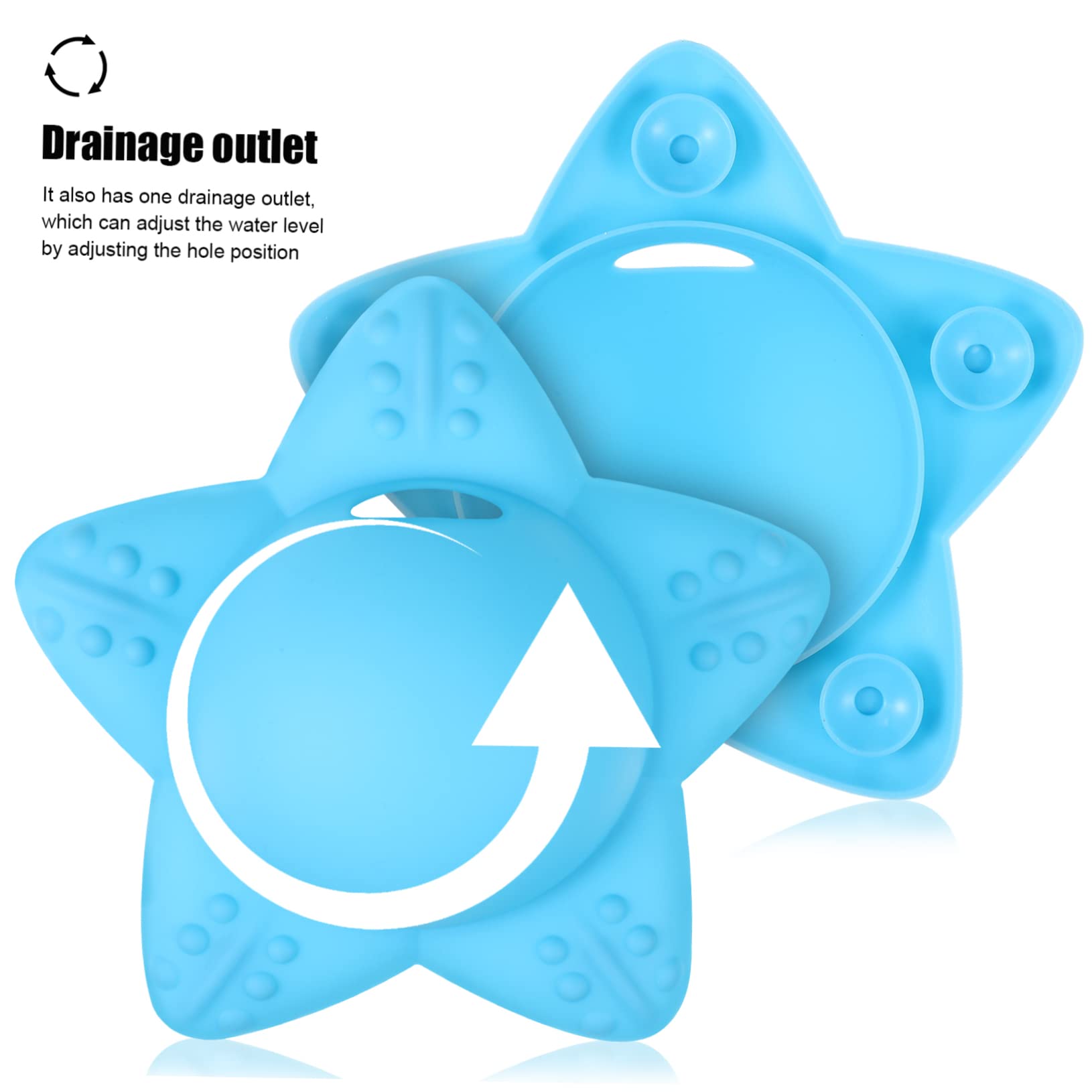 HOMSFOU 3 Pezzi tappo troppopieno vasca universal drain stopper copripiletta per bagno tappo per vasca da bagno portatile tappo per vasca coperchio scarico vasca tappo vasca scarico vasca