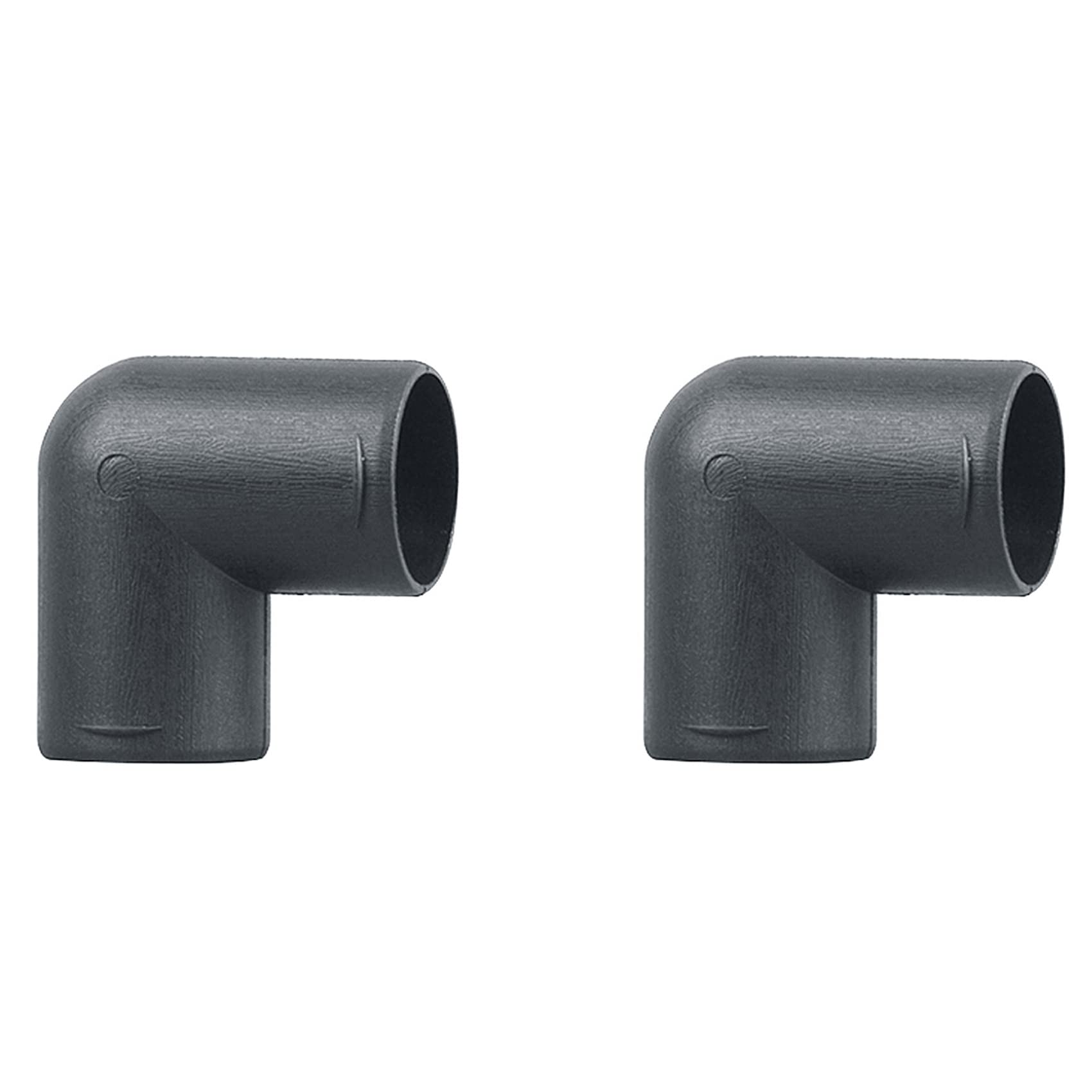 liovitor 2X, 42mm Car Air Heater Ducting Pipe Outlet L Shape Elbow Bend Pipe Exhaust Connector for Eberspaecher