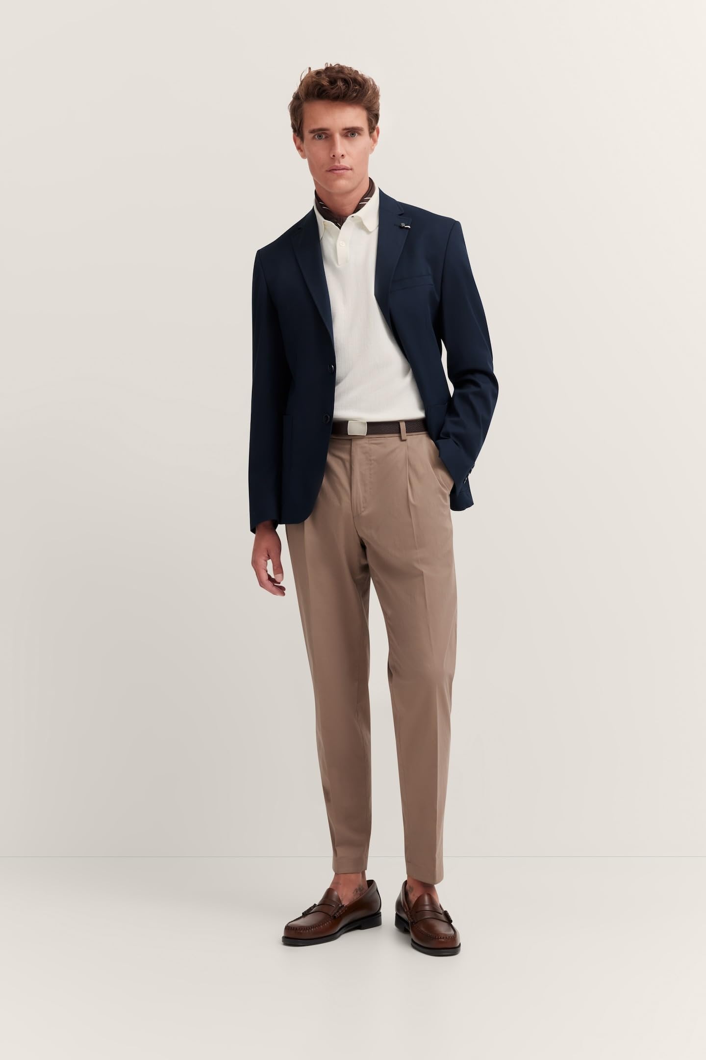 bugatti Blazer Casual da Lavoro Uomo