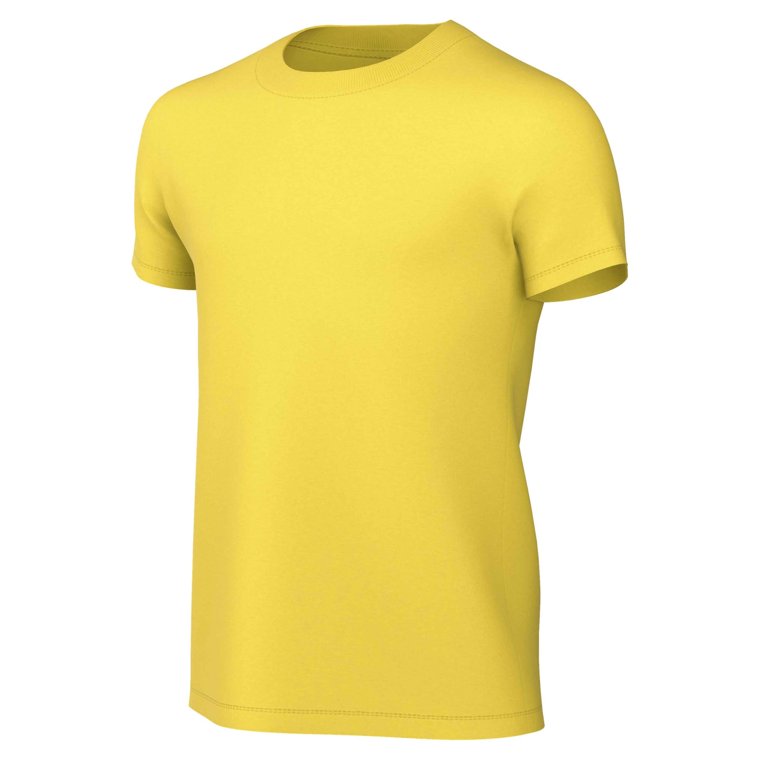 NIKE CZ0909-719 Y NK PARK20 SS TEE T-Shirt Unisex Tour Yellow/Black Size XL