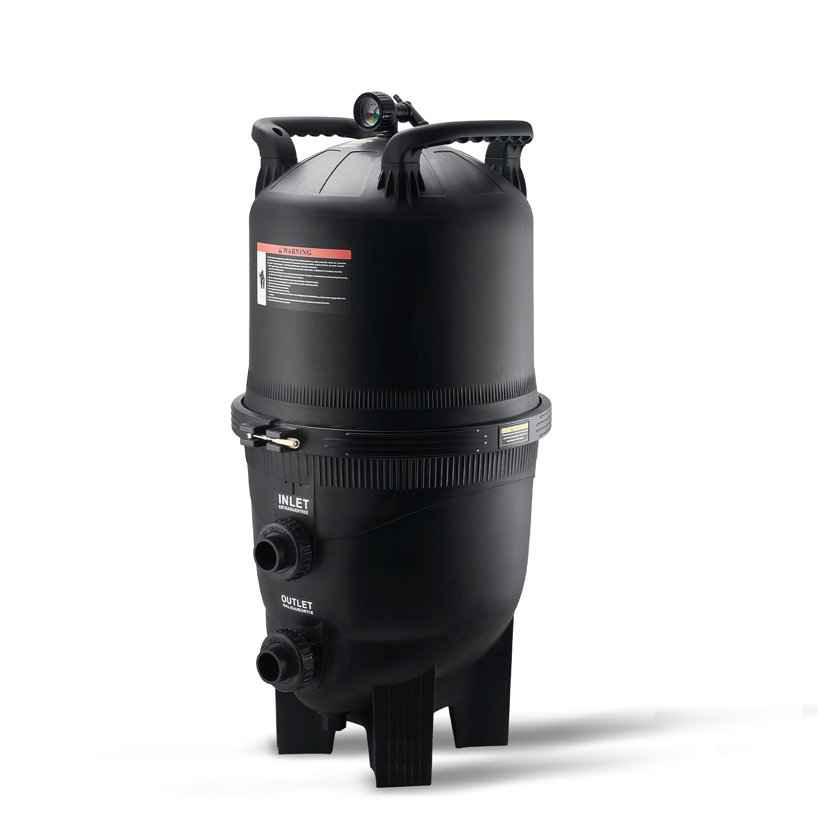 VEVOR Filtro per piscina a cartuccia, superficie filtrante di 40 m², filtro per piscina da incasso, sistema di filtrazione per piscine fuori terra con filtro di aggiornamento e a prova di perdite