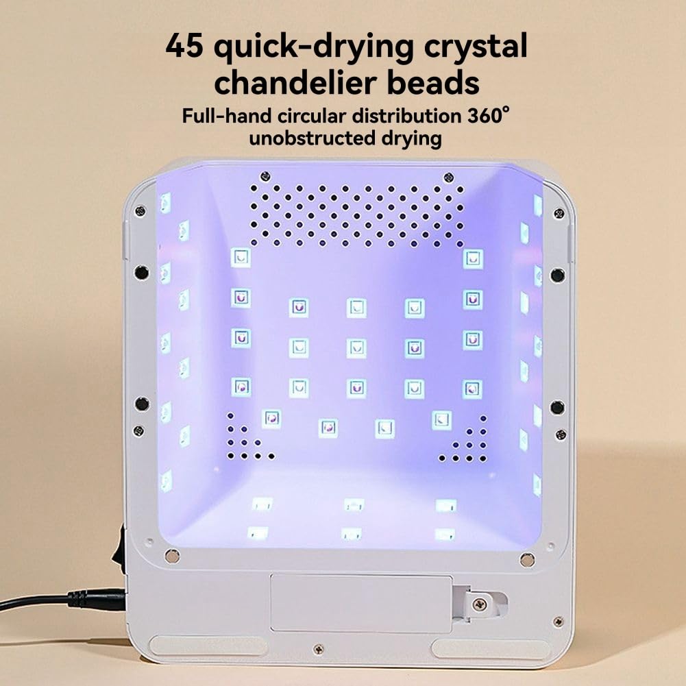 Lámpara de Secado Rápido para Hornear Esmalte de Uñas, Iluminación LED, Secador de Uñas de Gel, Enchufe de la UE