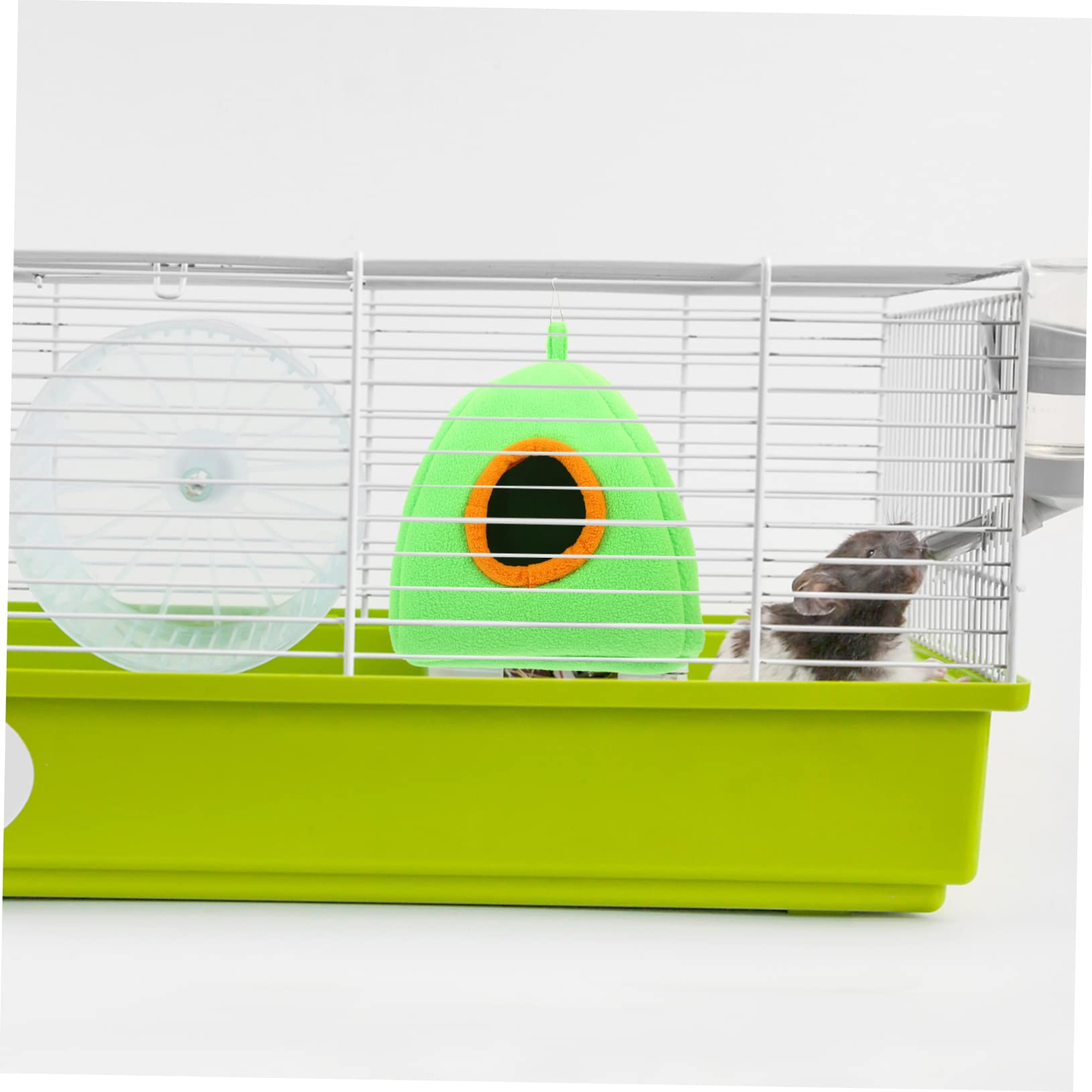 Beaupretty 5 Uds Nido De Hámster Hogar De Hámster De Peluche Pequeña Casa De Hámster Casa De Hámster Cálida Casa De Hámster Colgante Tienda De Juguete Hamaca De Felpa Escondite De Hámster