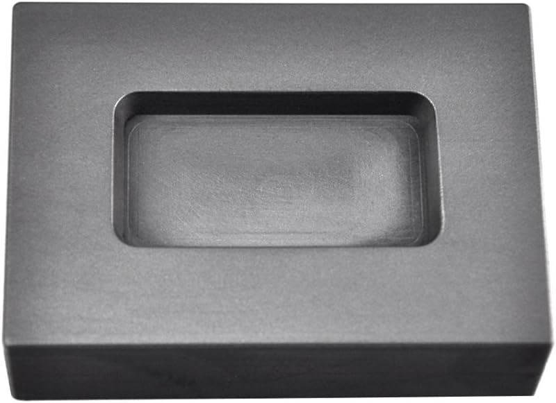 5 Troy Ounce Silver Rectangular Graphite Ingot Mold Metal Melting Casting Refining Scrap Jewelry Making