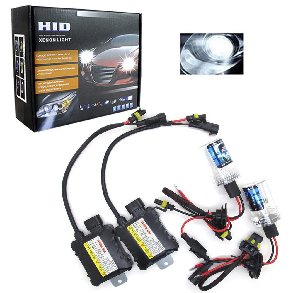 BOOMBOOST 55W HID Xenon Kit 6000K H8/H9/H11 xenon hid ballast HID Xenon Light bulb Headlight Lamp 12V xenon kit