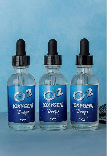 Oxygen Liquid Drops, 2 fl. oz., Set of 3, Improving Health Naturally