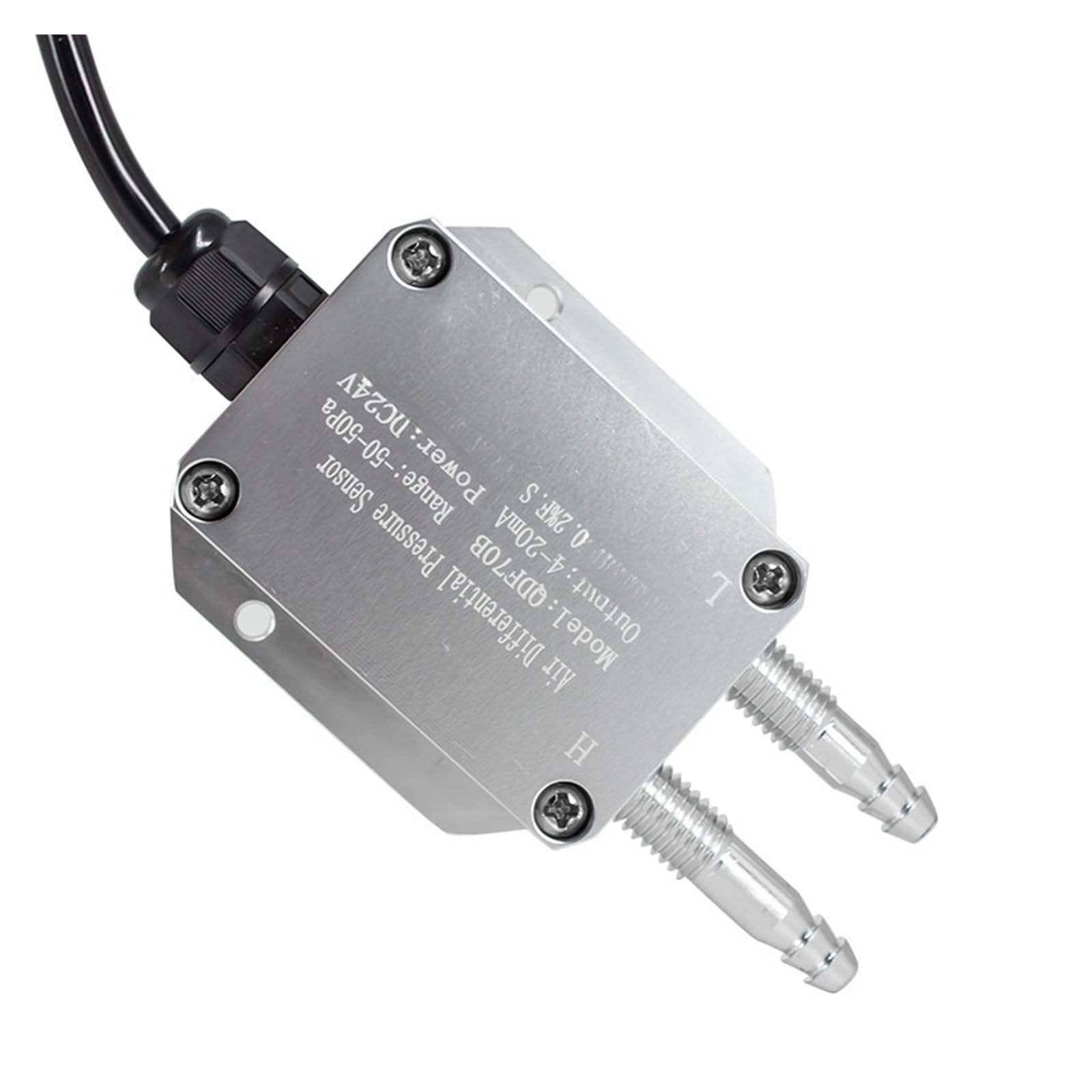 Transmisor de presión diferencial, sensor de presión de aire RS485 de 1-5 V