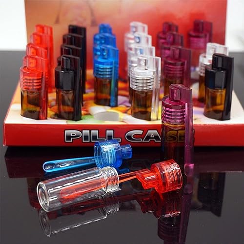 Miniatura 3 de Paquete de 4 botellas portátiles de almacenamiento de especias con diseño de molienda para camping, viajes, picnic y barbacoa, varios colores,