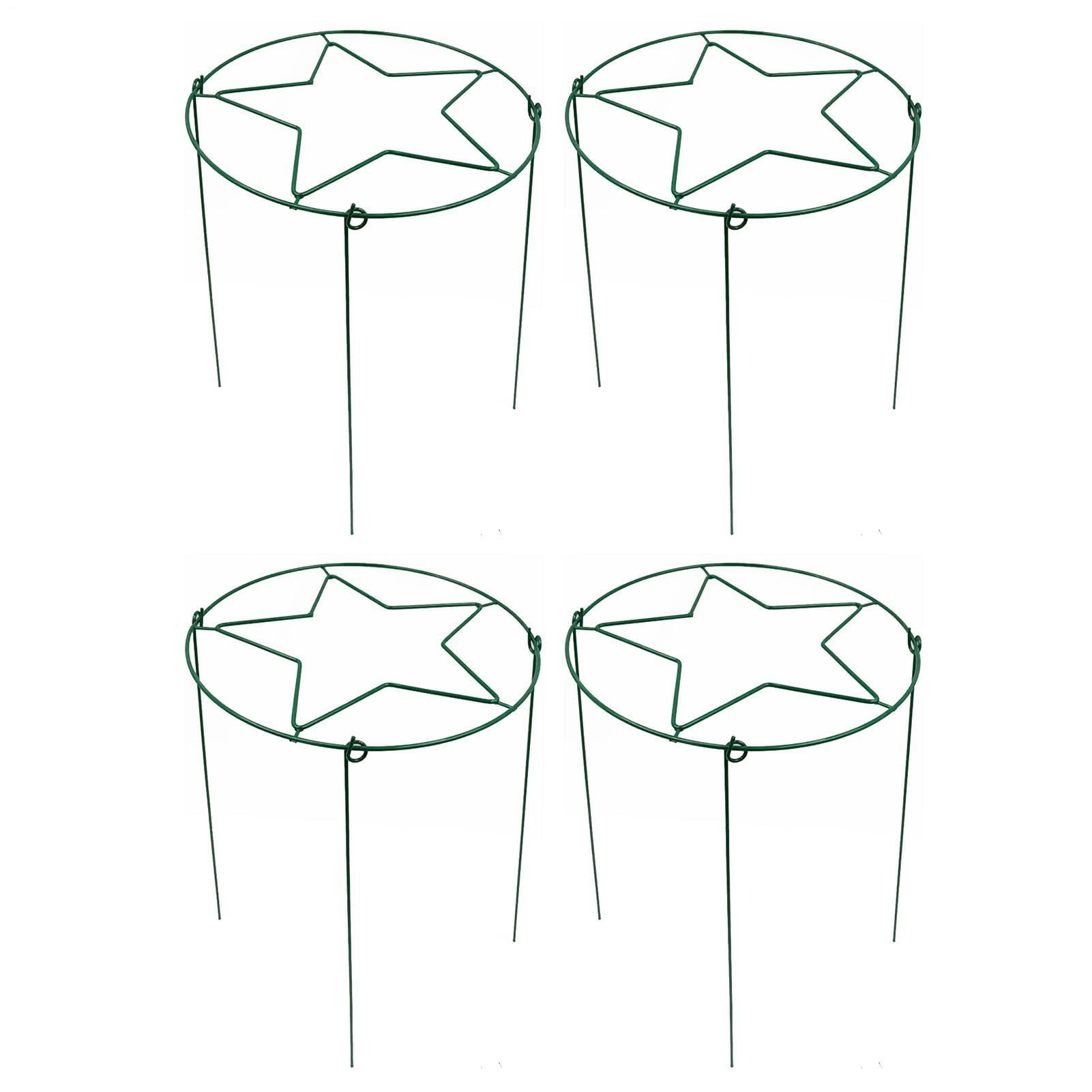 Cages pour tomates et tuteurs pour hortensia et dahlia x4