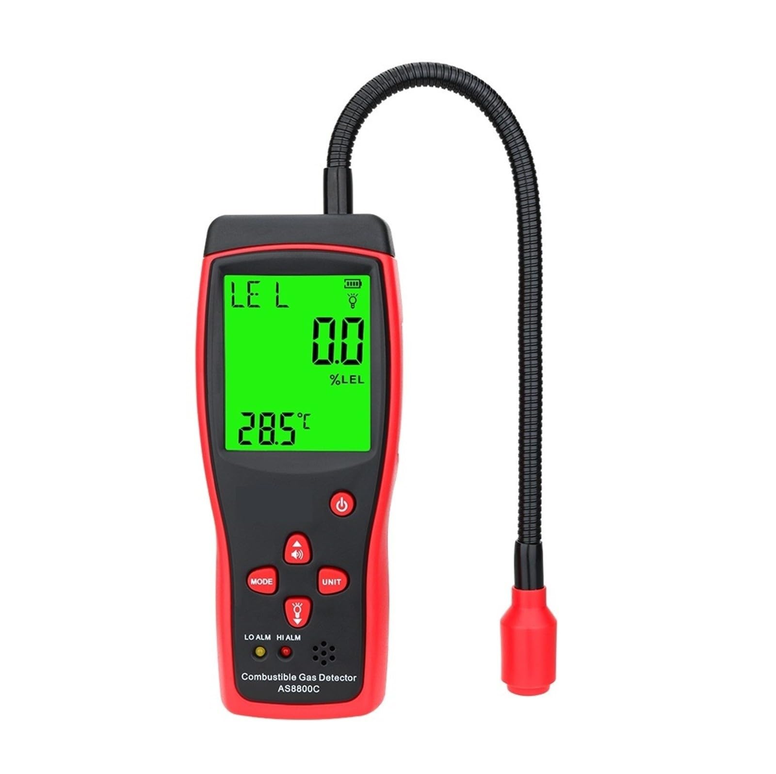 Przenośny Detektor Wycieku Gazu AS8800C 0-10000PPM