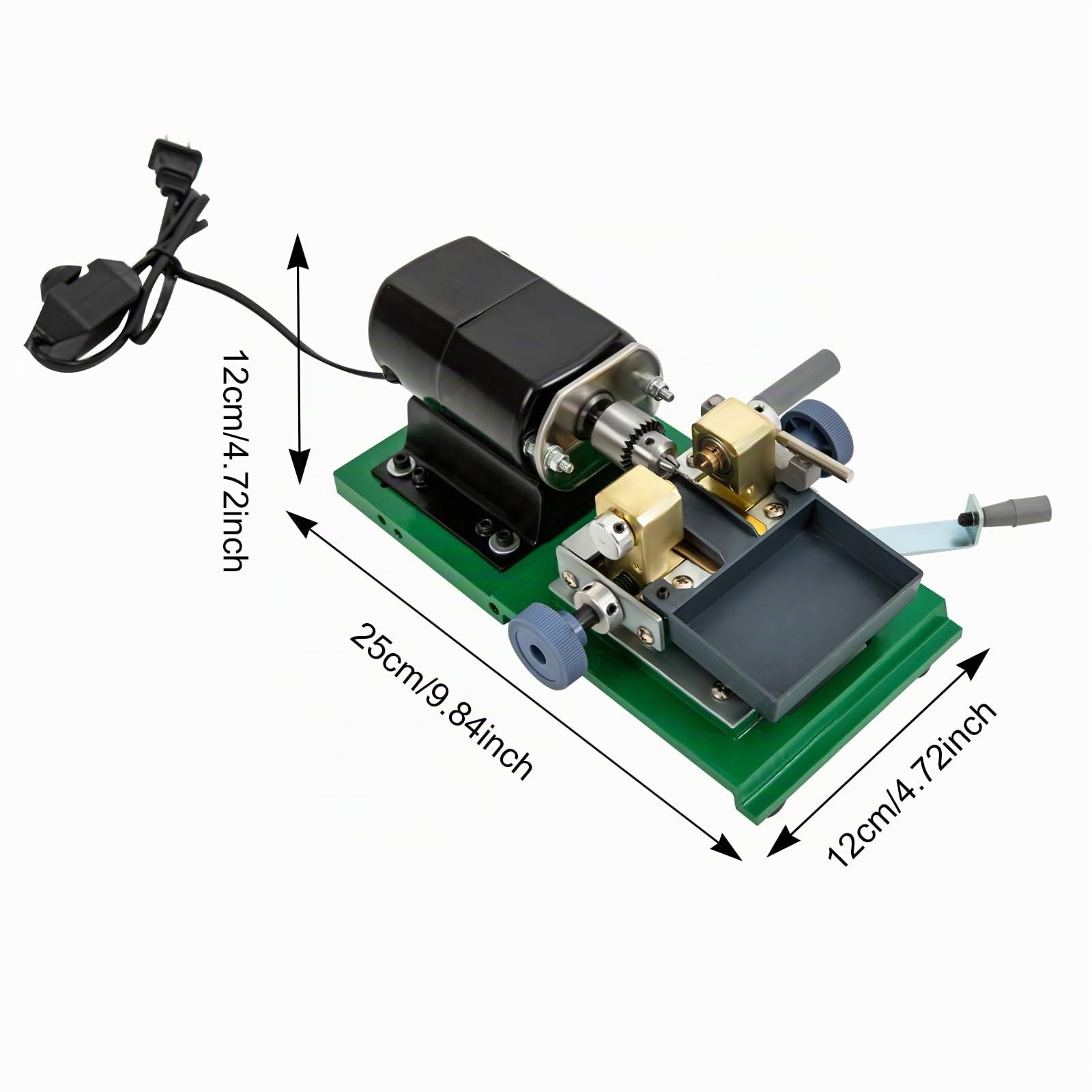 Profi Perlen Bohrmaschine, 220v Bernstein Schmuck Bohrung Bohrer Lochmaschine, 1500rpm Profi Perlen Bohrmaschine, Mit Einem Durchmesser Von 0,16-1,4in, FüR Schuhe Perlen