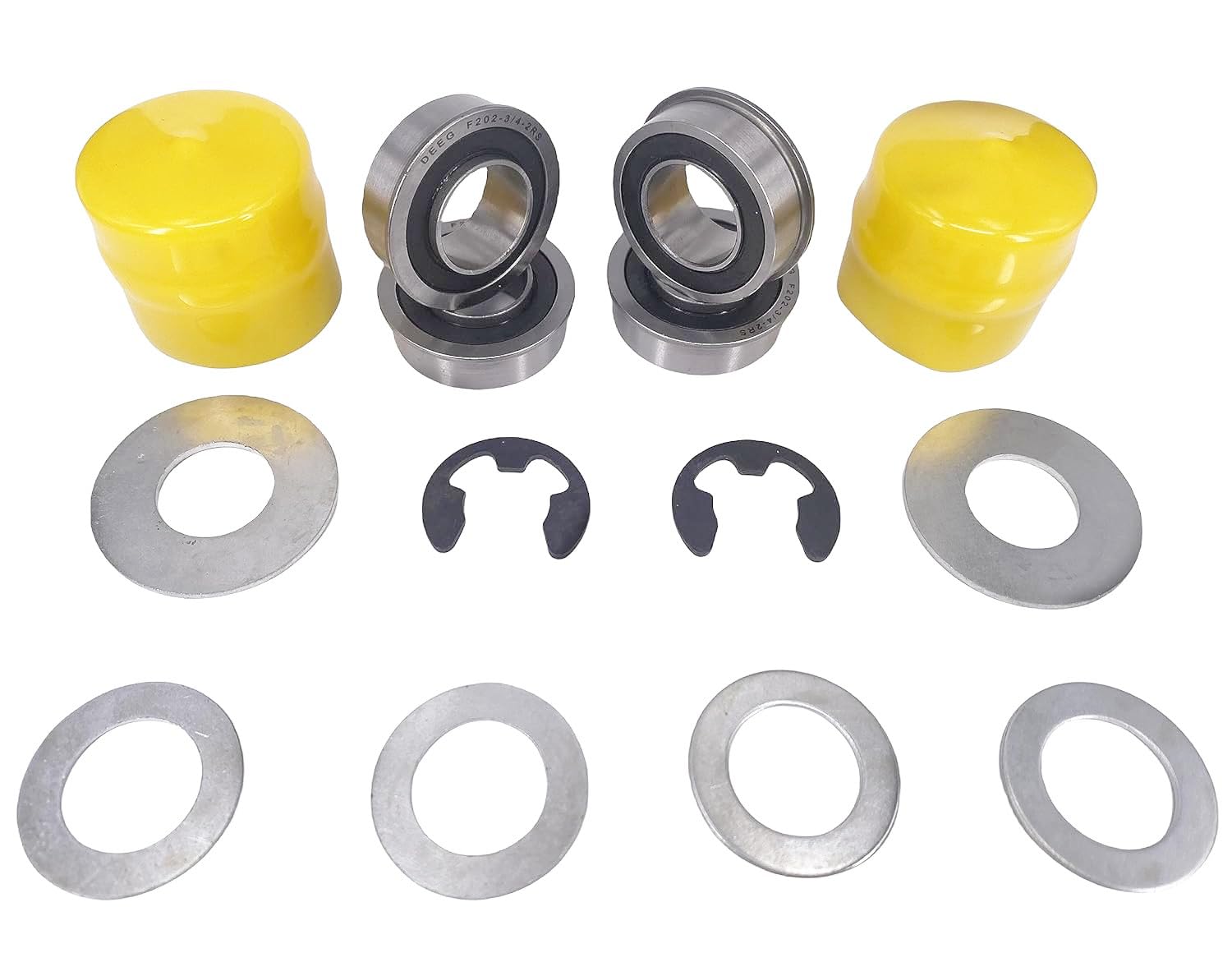DEEG Replaceable John Deere Riding Lawn Mower Front Wheel Bearing kit am127304 am118315 am35443 am123811 m118315