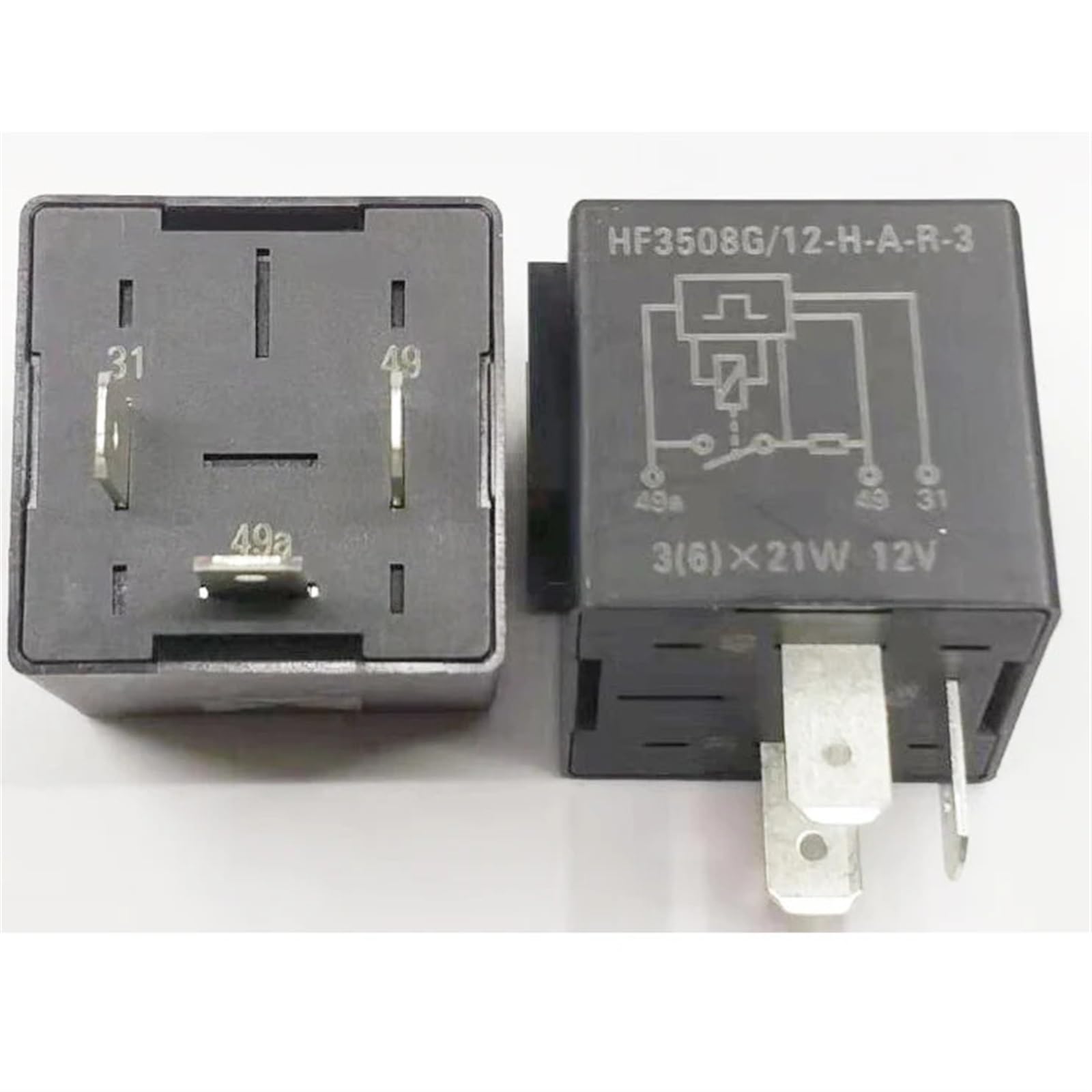 Relais HF3508G 12V 12VDC 3PIN mini interrupteur électromagnétique PCB lot de 5