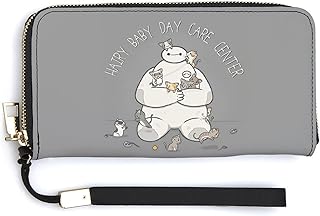 [Blosun] ベイマックス 財布 長財布 アニメ 大容量 人気 キャラクター カード収納 グッズ ラウンドファスナー 贈り物 プレゼント PUレザー 小銭入れ 多機能