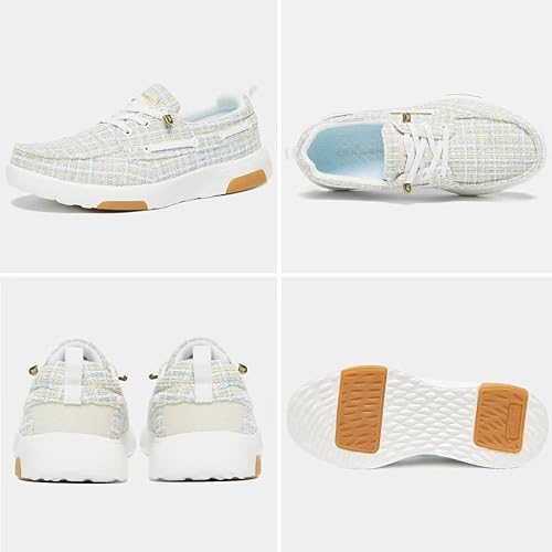 Miniatura 10 de OrthoComfoot Mocasines ortopédicos para caminar para mujer cómodos zapatos ortopédicos con soporte de arco para pies planos, mocasines casuales para