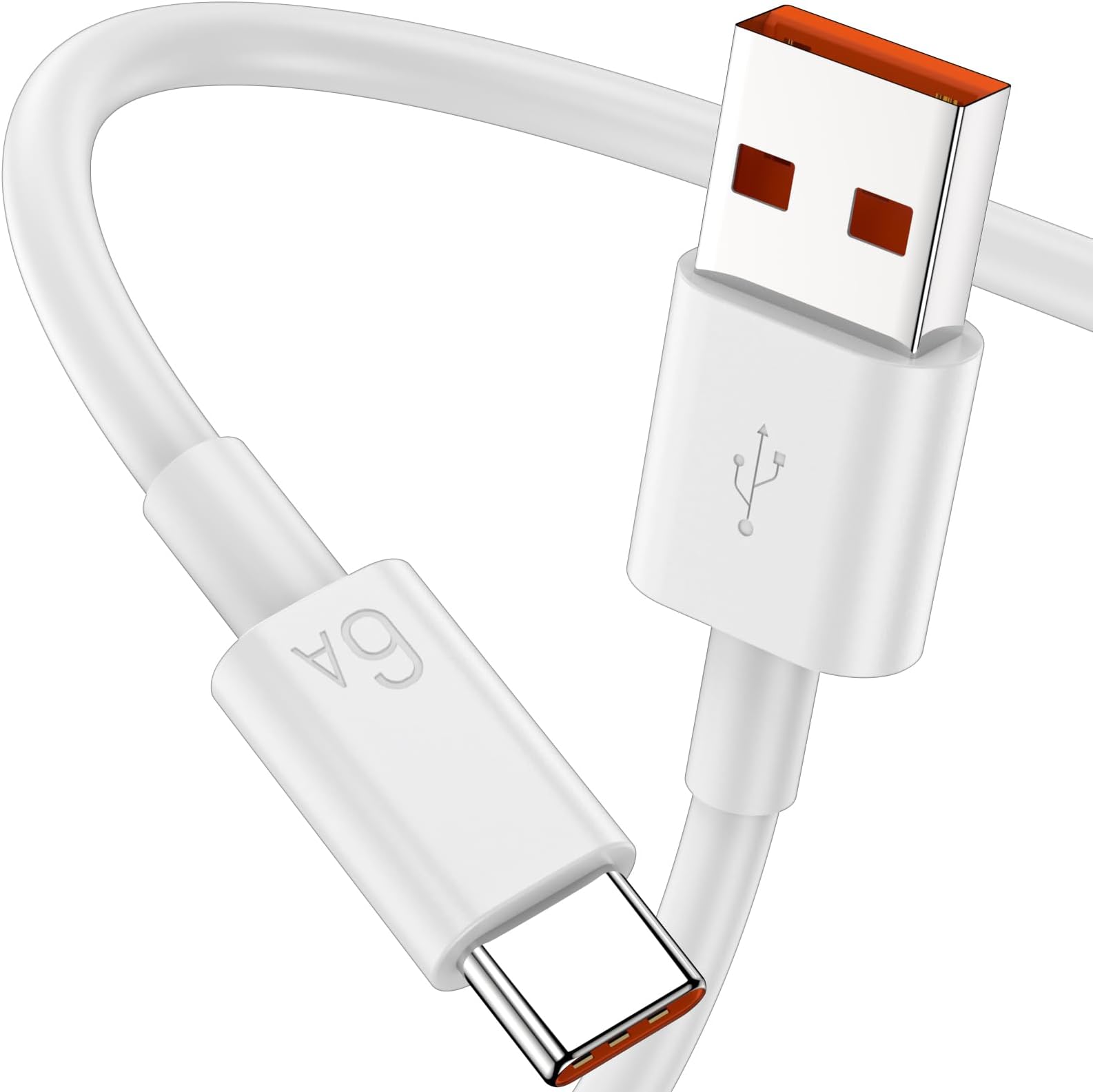 USB C Cable 2 m for Honor 90 Lite 5G, 100W 6A Supercharge USB to TPY C Charging Cable, Quick Charging Data Cable for Honor 200 Pro Lite Honor Magic 6 Pro Lite Honor Pad X Huawei MatePad FreeBuds