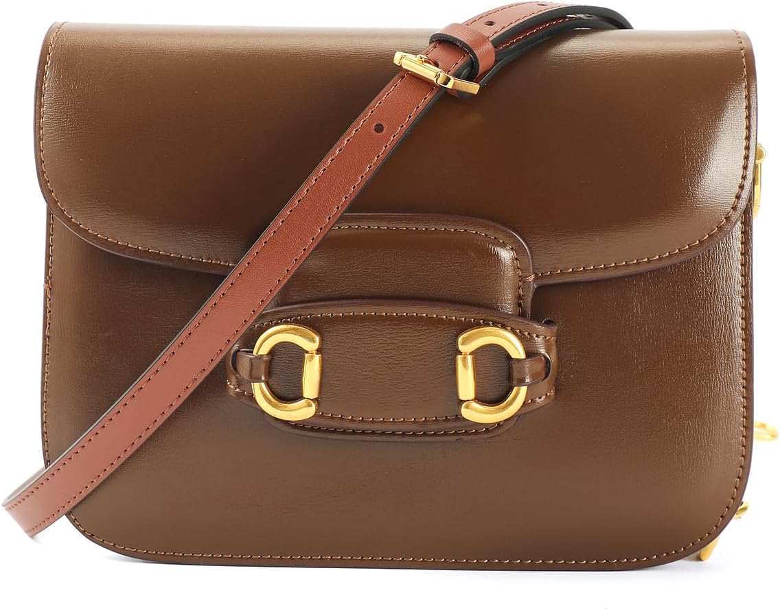 Vachetta Leather Adjustable Crossbody Strap for Leather Shoulder Strap Belt Replacement Suitable for L V Handbags - Image 2