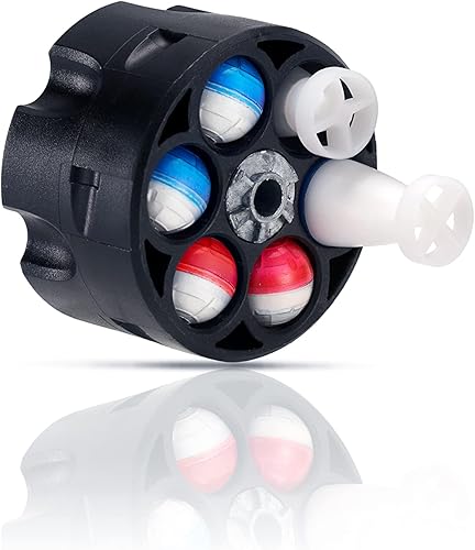 Miniatura 3 de Mercury Rise Torpedo Revolver calibre .50 Pistola de entrenamiento Paintball Pistola MarcadorCilindro