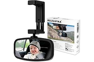 360° Rear View Baby Mirror Ensures Child's Safety