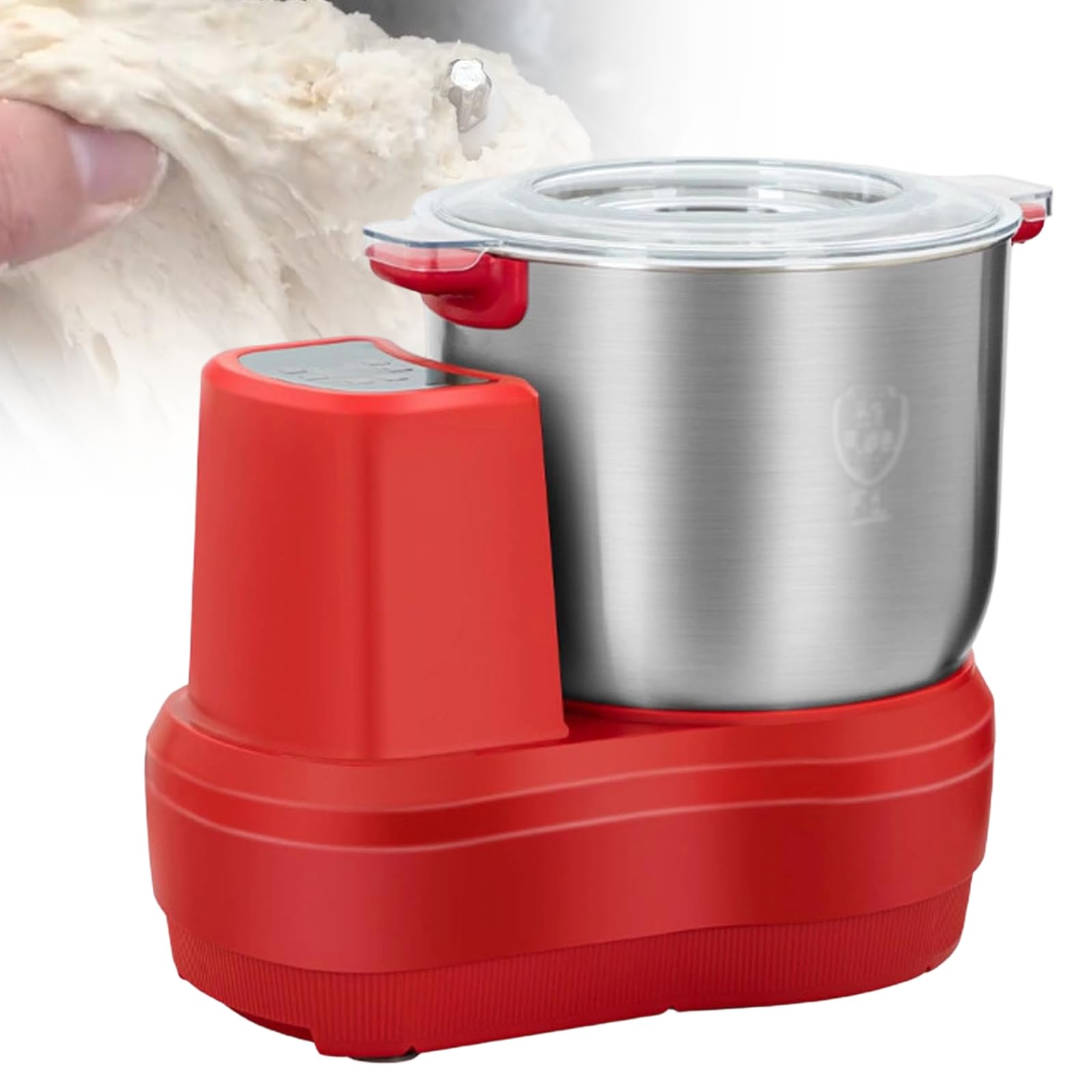 Impastatrice Verticale, Impastatrice da 10 Litri con Funzione Fermentazione, Miscelatore da 150 W E Timer Intelligente per Una Rapida Preparazione Dell'Impasto