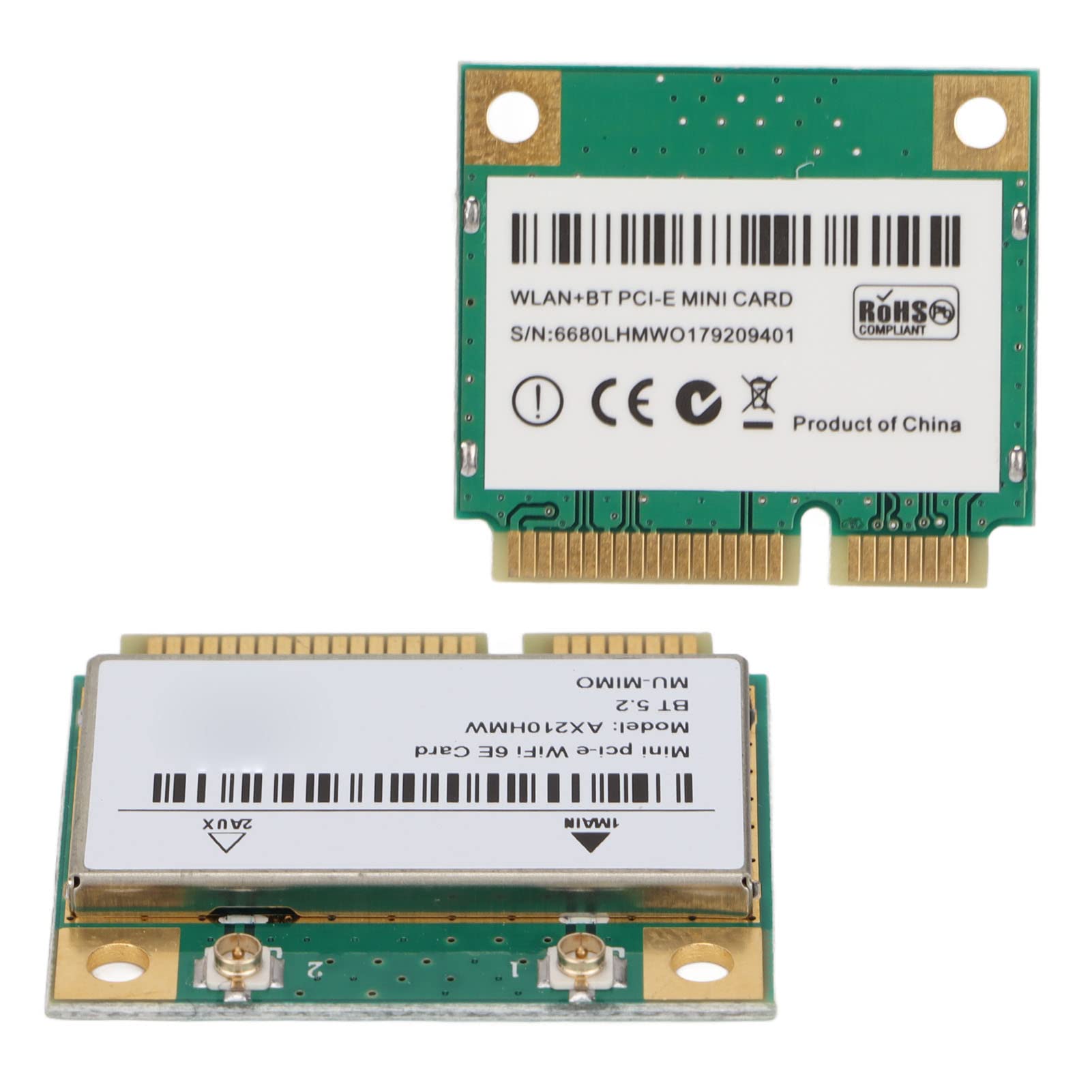 Adattatore di Rete per Computer, Modulo Scheda di Rete per Laptop, Adattatore WiFi con Interfaccia PCIE per Aumentare La velocità di Internet