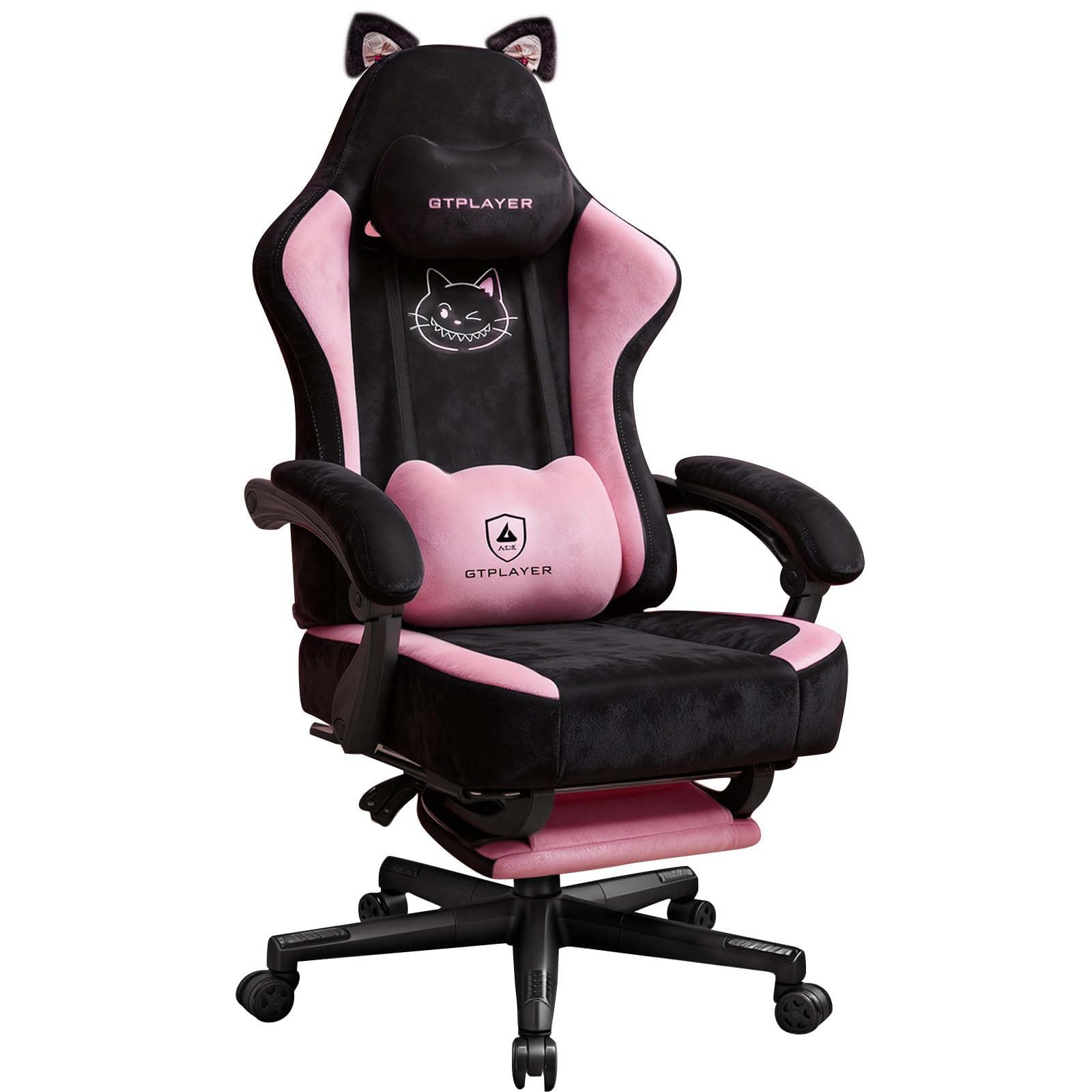 GTPOFFICE Cute Gaming Chair with Cat Ears