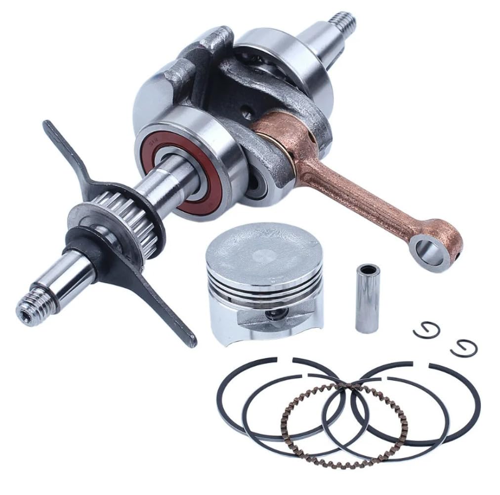 Kit de anillo de pasador de pistón de cigüeñal de 39 mm y 40 mm compatible con Hon*da GX35 GX 35 140F 140FA 4 tiempos pieza de motor pequeño (GX35 39 mm)