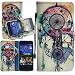 Alcatel One Touch Fierce XL Case, One Touch Fierce XL Wallet Case, Harryshell(TM) Dream Catcher Wallet Folio Leather Flip Case Cover with Card Id Slot and Strap for Alcatel One Touch Fierce XL 5054