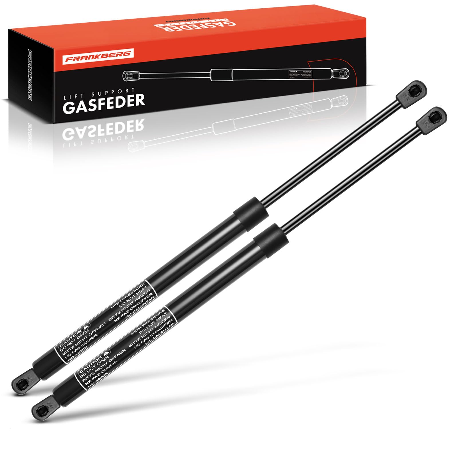 Frankberg 2x Gas Struts Tailgate Compatible with Vectra MK II All Engine Hatchback 2002-2008 Vectra C GTS All Engine Hatchback 2002-2008 Replace# 176608