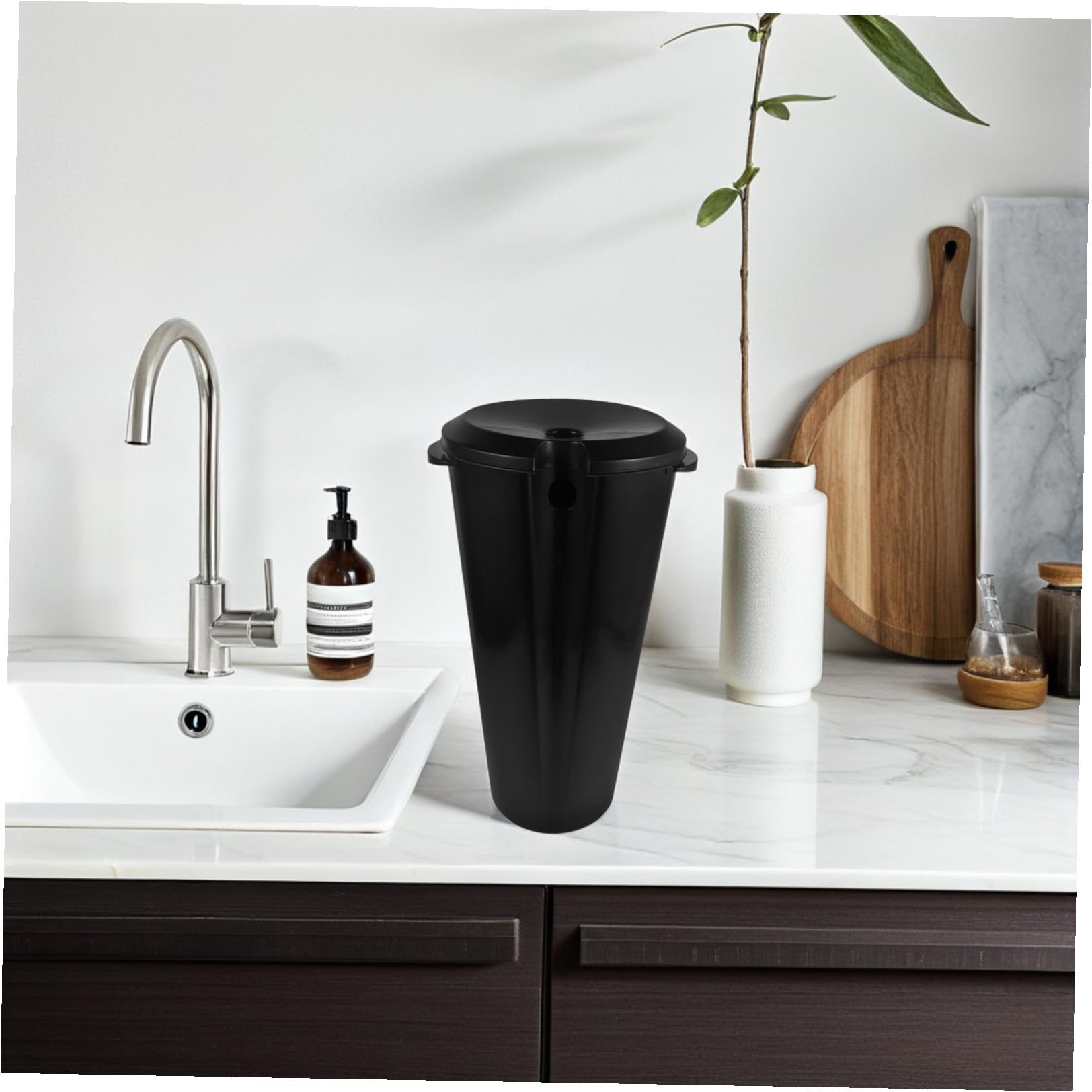 Lavacabezas Portátil Negro de Plástico 15l para Salón