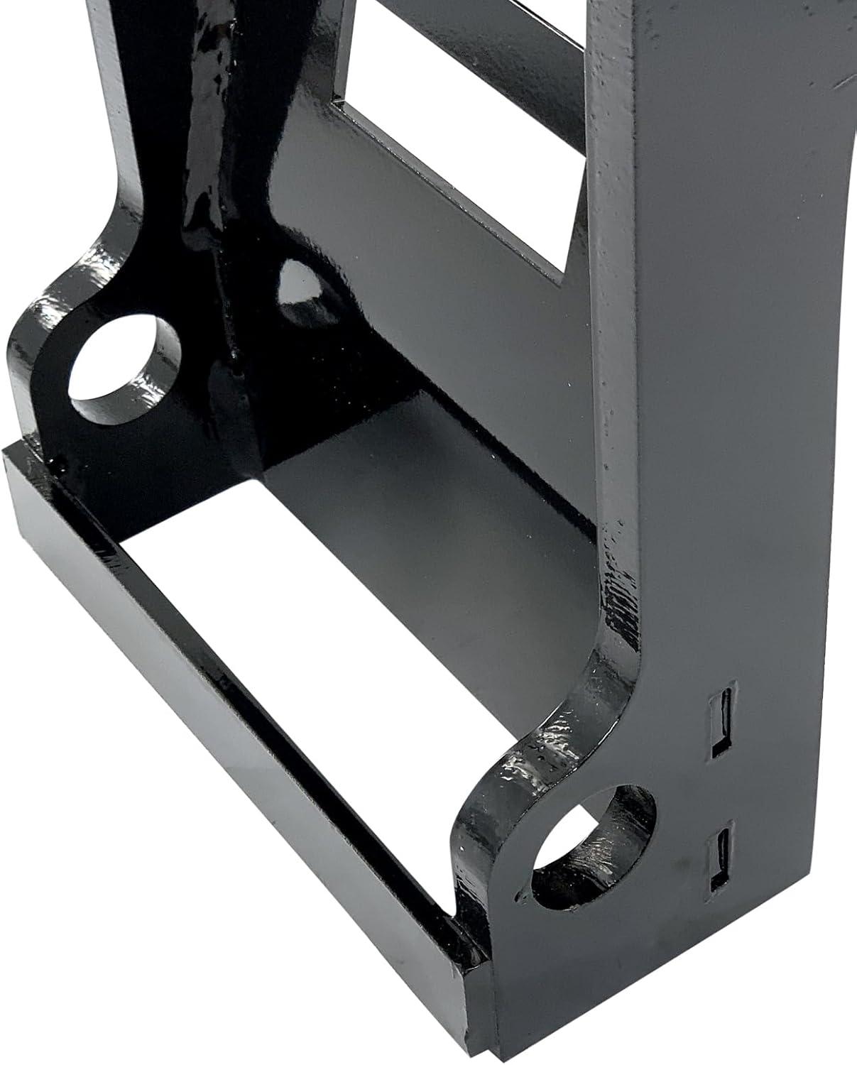 MINJIANG X-Change Coupler Bracket, Mini Excavator Attachment Quick Hitch Coupler Black-Coating Steel Attach Coupler for Bob-c-at E Series