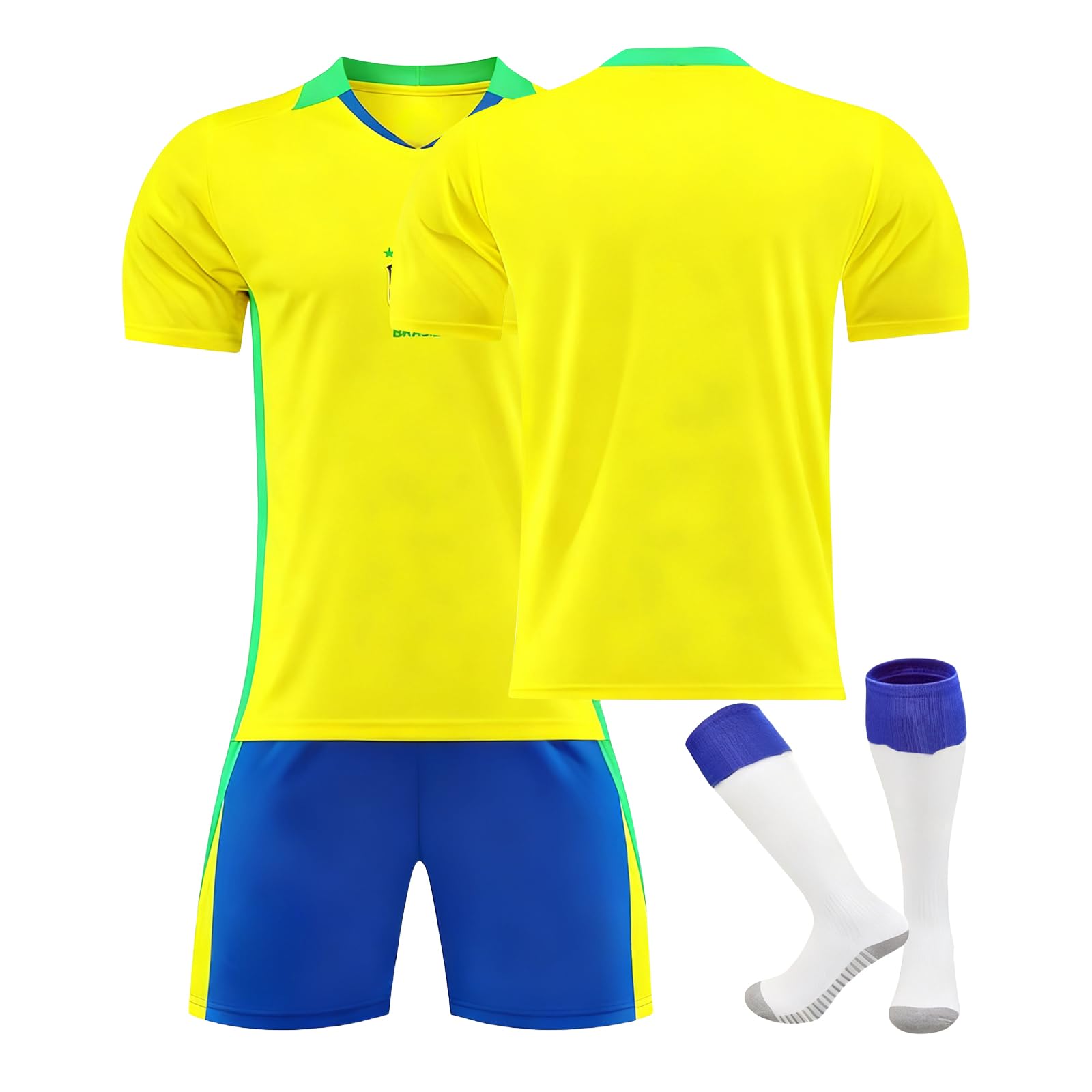 Camiseta de Fútbol Copa Mundial 2026 Personalizadas para Hombres y Niño, Copa Mundial equipación Fútbol DIY Nombre Número con Conjunto Top Pantalón Corto y Calcetines Regalo de Futbol