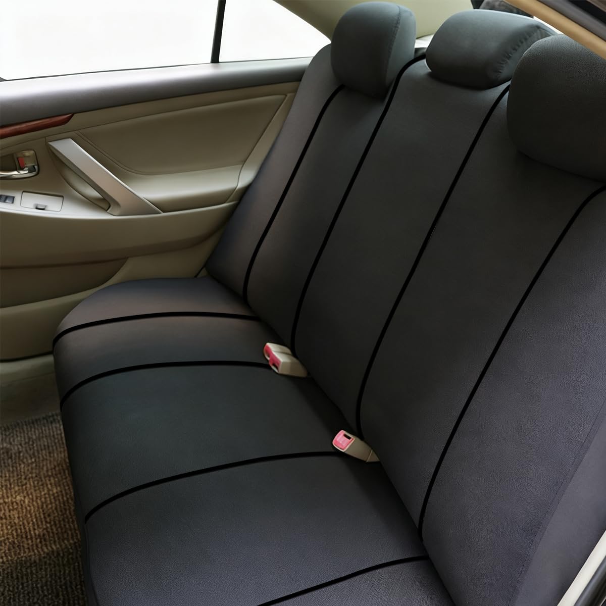 Coprisedili per auto per Audi A3 2005-2009, Set fodere protezione sedili poliestere, Accessori Auto Interno Lavabile（2 pcs Coprisedili anteriori）