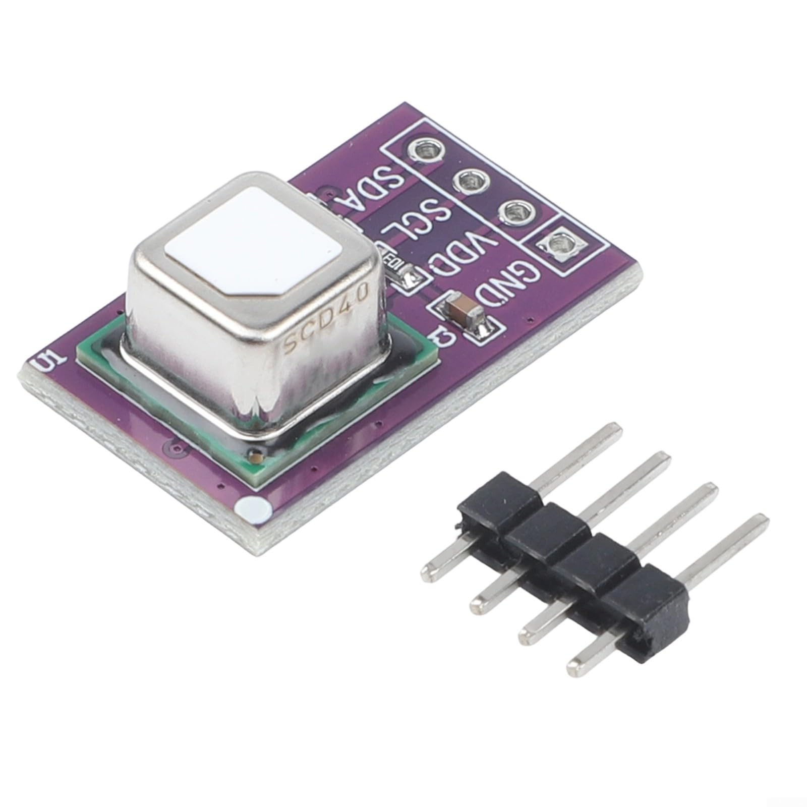 Módulo de sensor de gas SCD40 SCD41 con detección de 400 a 2000 ppm para dispositivos de monitoreo de aire y control de clima (SCD40)