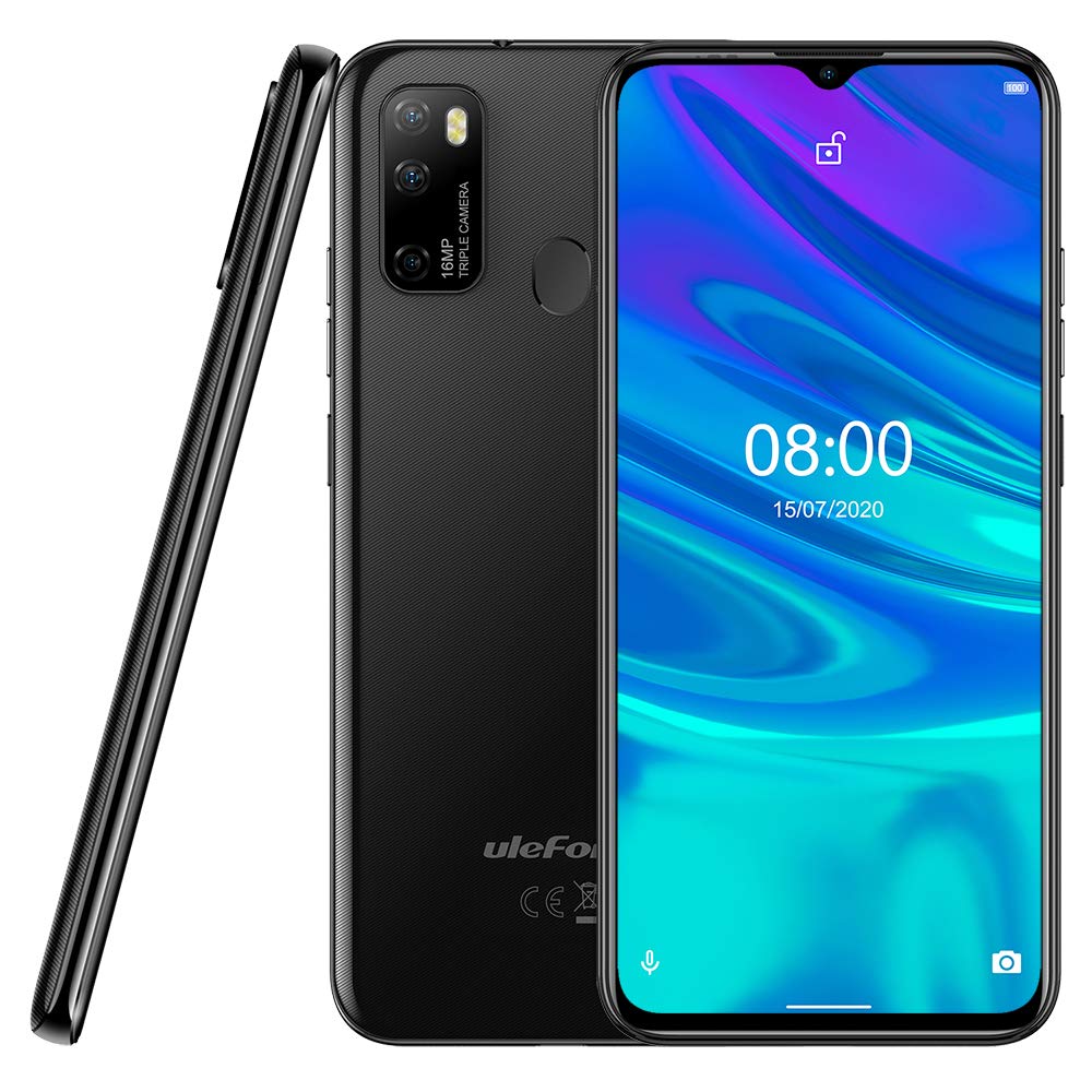 smartphone ulefone note 9p android 10 6 52 pollici黑色