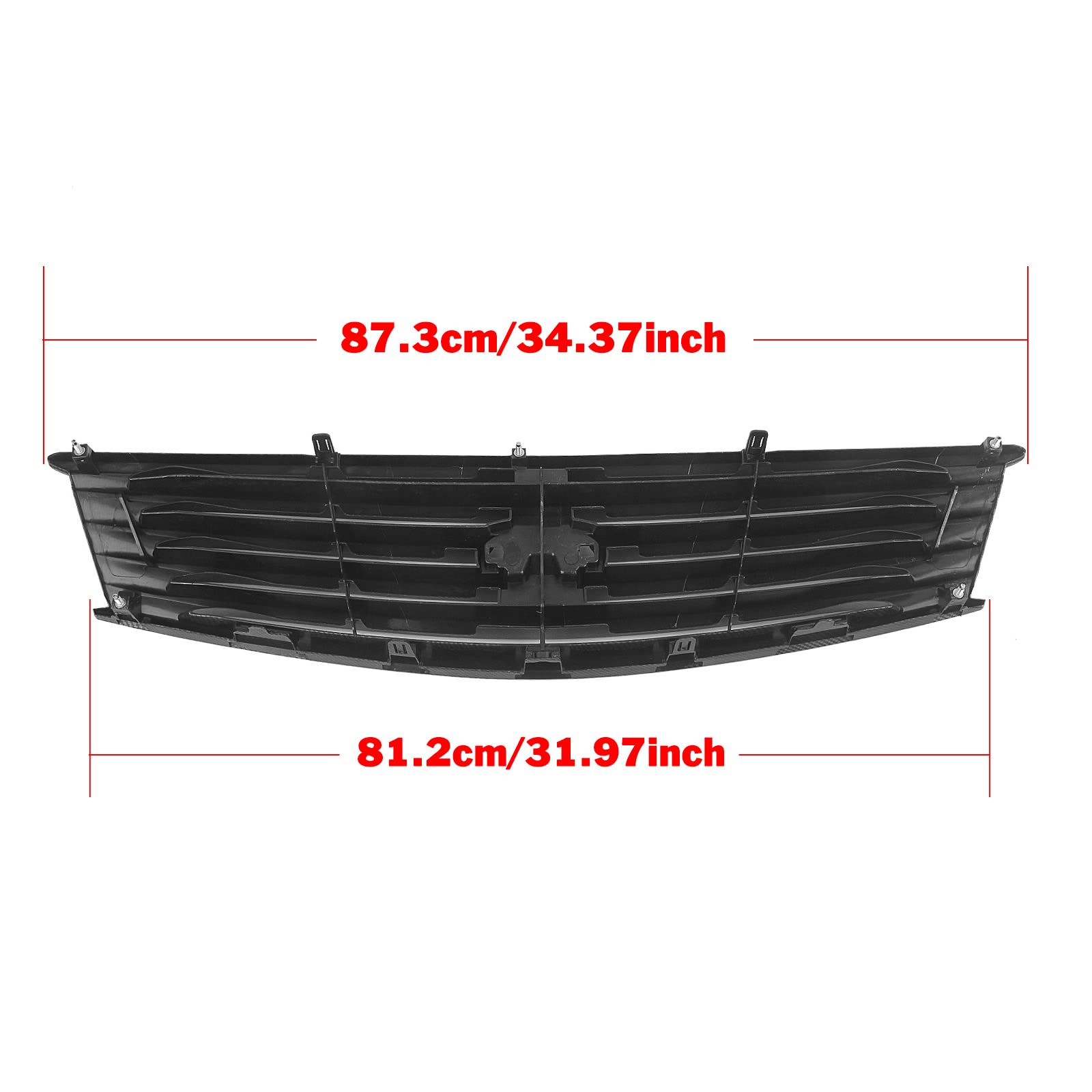 Przednia kratka grillowa do Infiniti G37 2008-2013 2-drzwiowa Coupe Q60
