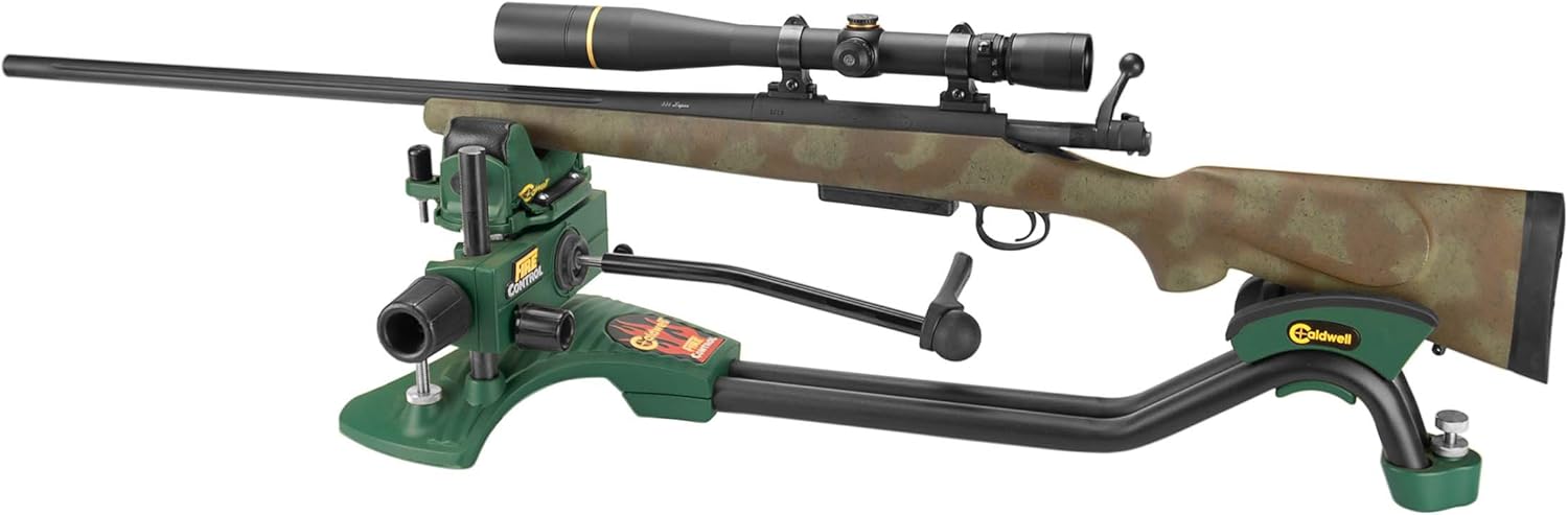 Caldwell Fire Control Full Length Rest Adjustable Ambidextrous Rifle Shooting Rest for Range, Sighting In, Shooting Stability : Archery Rests : Sports & Outdoors