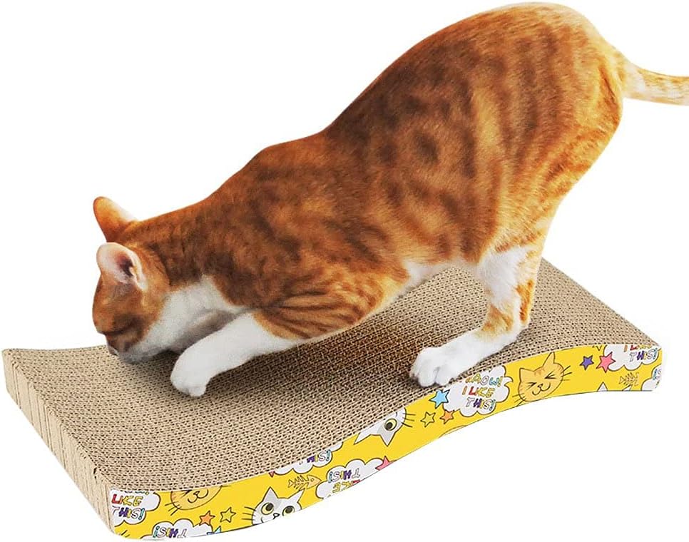 Pet Kitten Corner Sisal Wall Scratcher Cats Hanging Cat Scratching Post Board (Color May Vary, Pack of One) (Cat Scratcher)