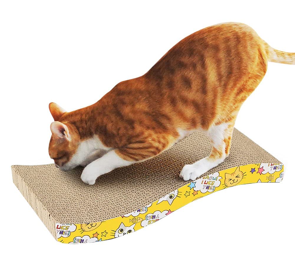 Pet Kitten Corner Sisal Wall Scratcher Cats Hanging Cat Scratching Post Board (Color May Vary, Pack of One) (Cat Scratcher)