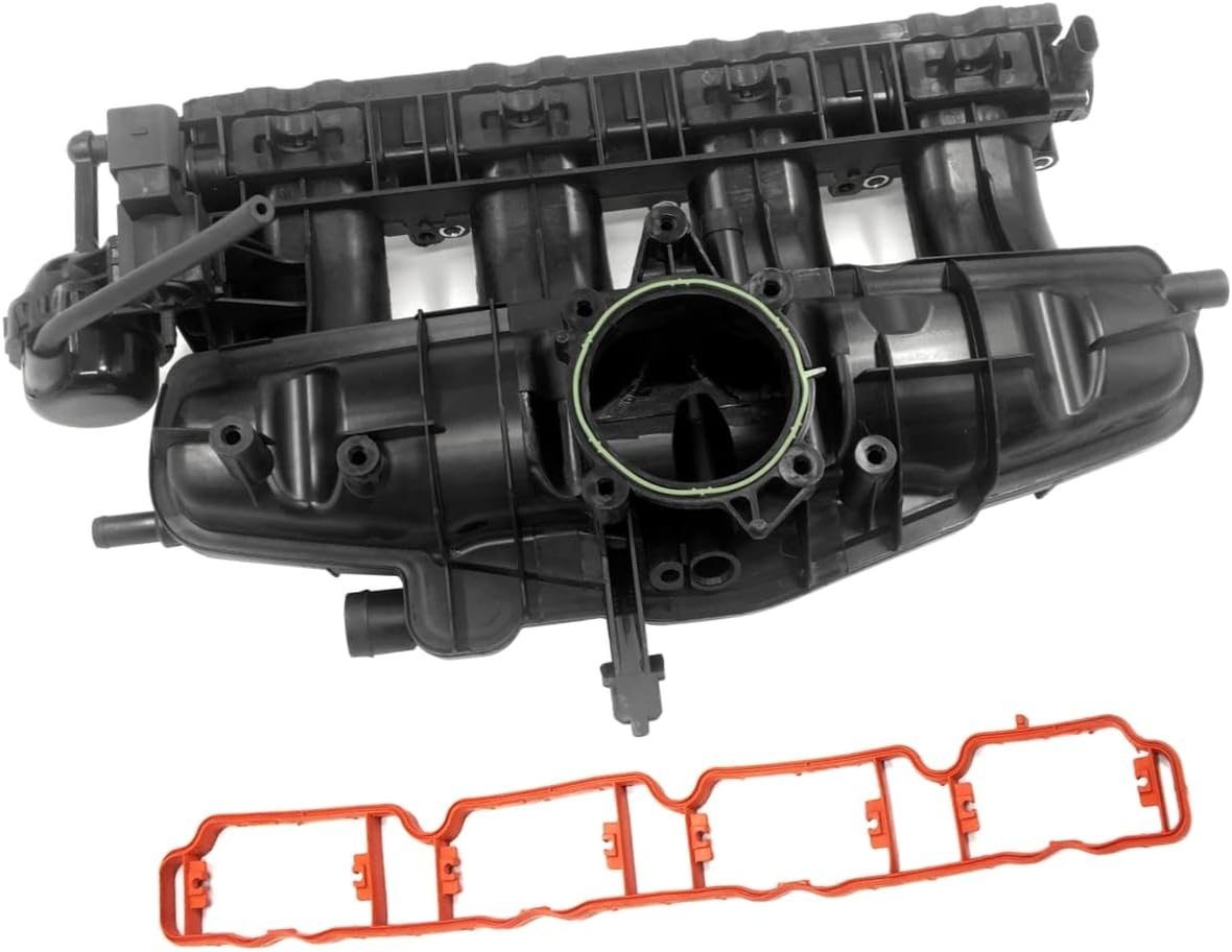 Engine Intake Manifold W/Valve For 2009-2013 Audi A3 TT Quattro For 2008-2015 Volkswagen CC Eos Tiguan GTI 1.4 2 L4
