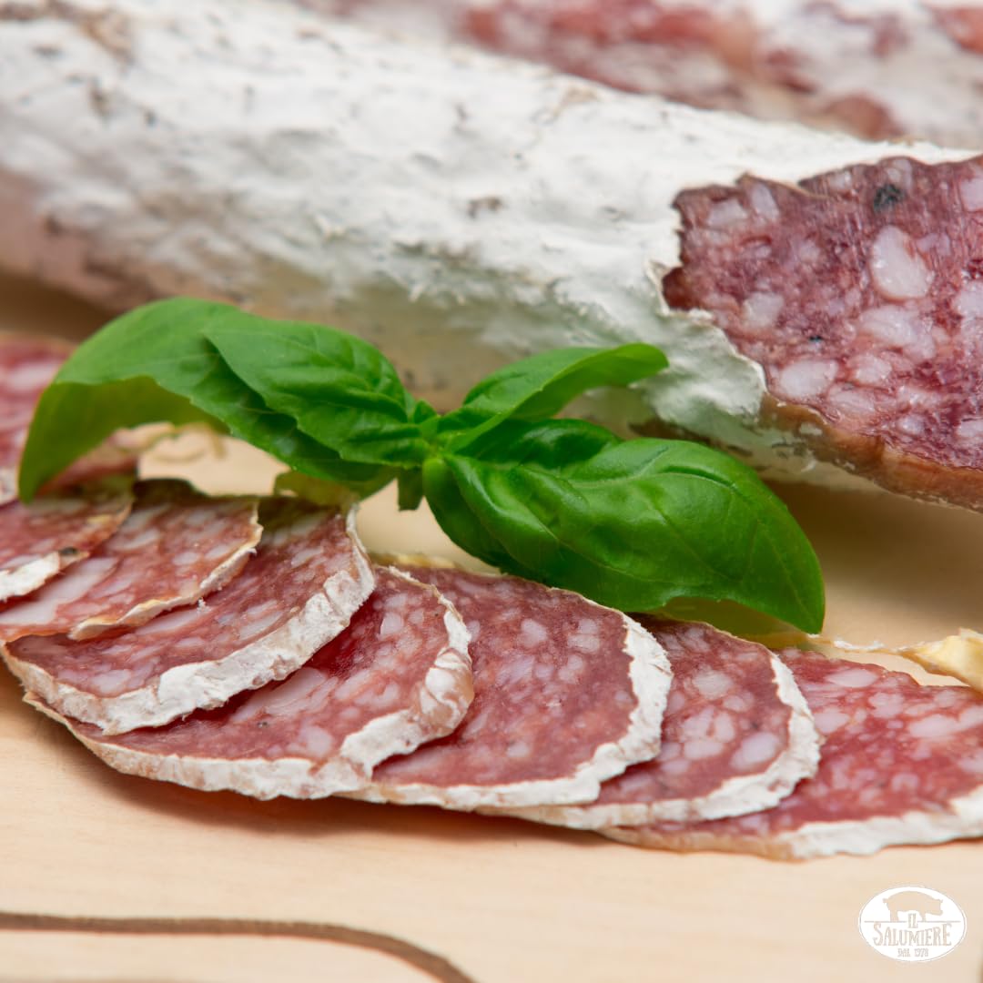 Caja gastronómica perfecta para Navidad 2022 "Norcino Classico" Il Salumiere 1978, regalo con productos típicos italianos, cesta regalo gourmet perfecta para Navidad o cualquier otra ocasión