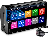 Central Multimídia Universal Mp5 Espelhamento Android IOS Câmera de Ré
