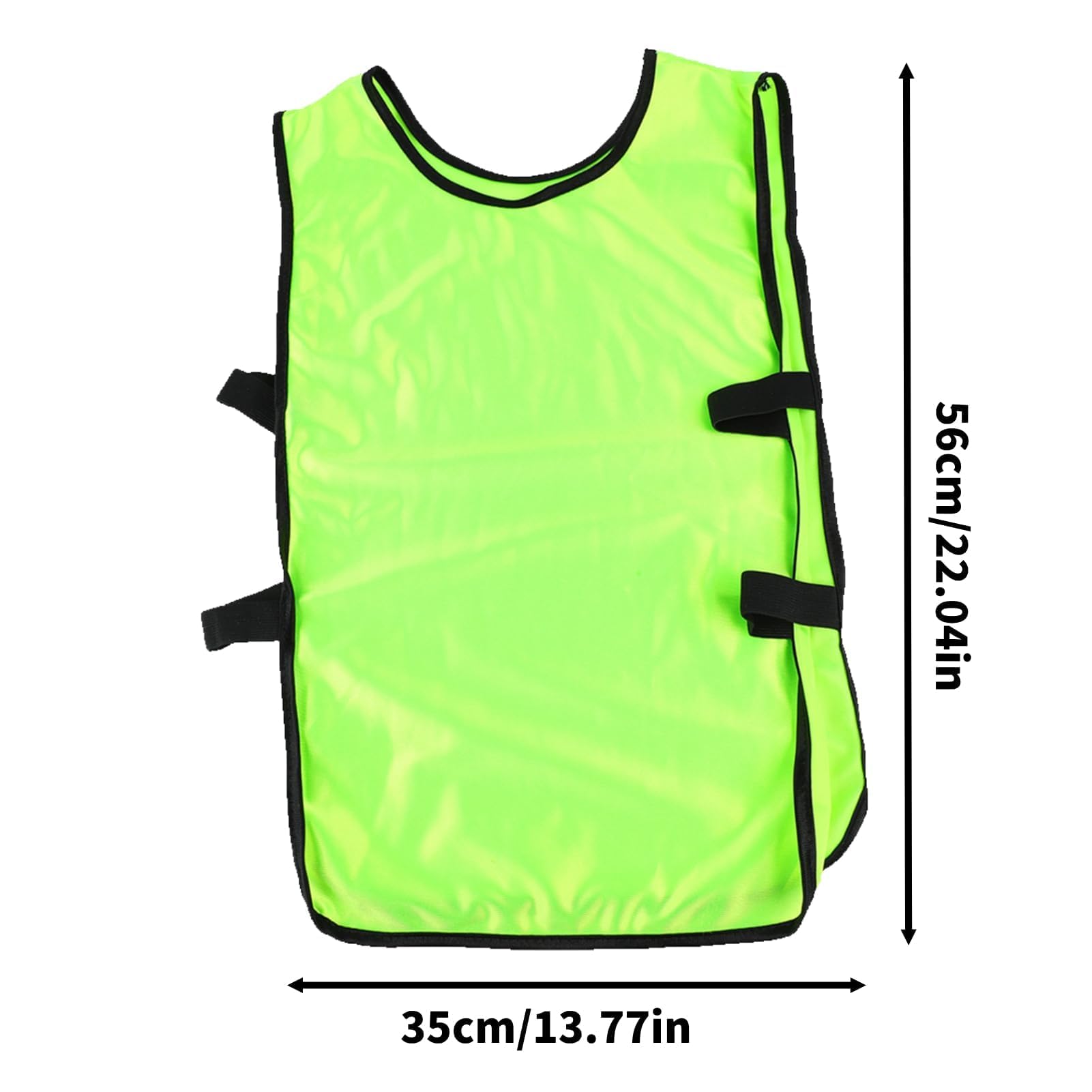 Lot De 5 Dossards D'Entraînement Sans Manches Pour Enfants - Pour Football, Sports D'Équipe - Tissu Polyester Respirant - Couleurs Vives