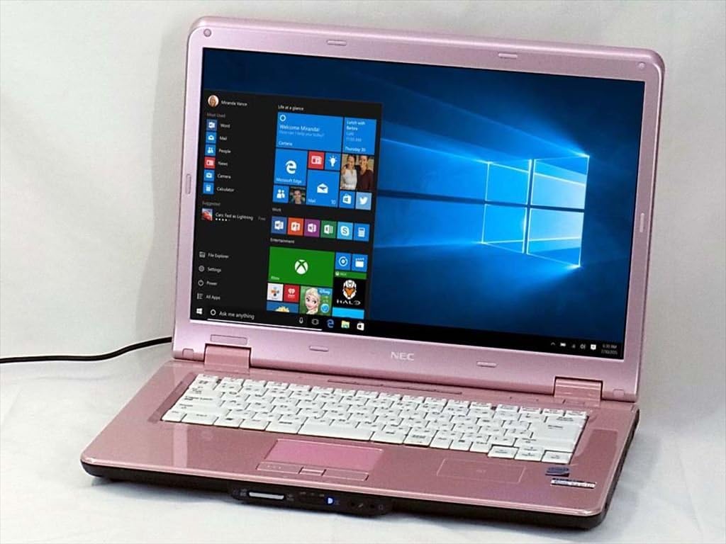 Amazon Windows10pro搭載 Nec Lavie Ll750 S Core2duo P8600 2 40ghz メモリ2gb Hdd160gb Dvdスーパーマルチドライブ 無線lan 15 4インチ 中古ノートパソコン ノートパソコン 通販