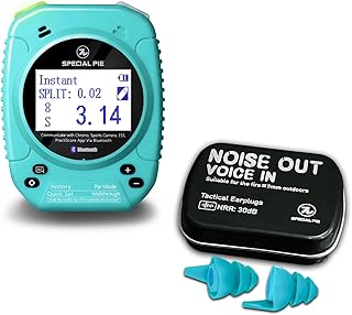 Shot Timer for Enhancing Shooting Skills & Shooting Ear Protection for Gun Range