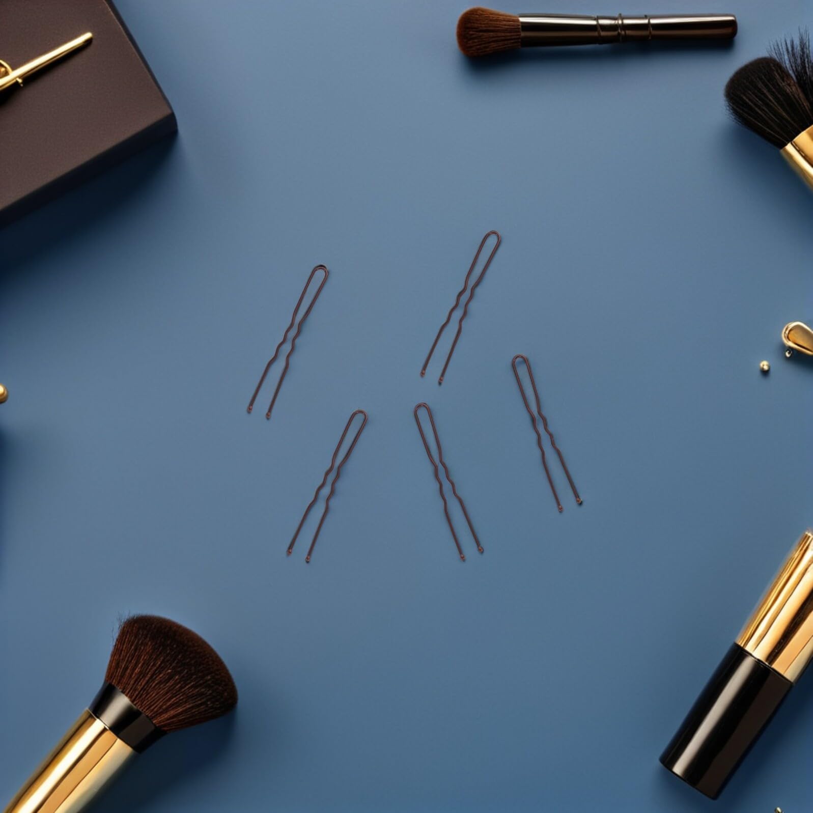 Ipetboom 600 pezzi Forcine per Capelli Forma U in Metallo Eleganti con Scatola Portaoggetti per Chignon Facile Fermagli Versatili per Donne e Ragazze Accessori per Acconciature da