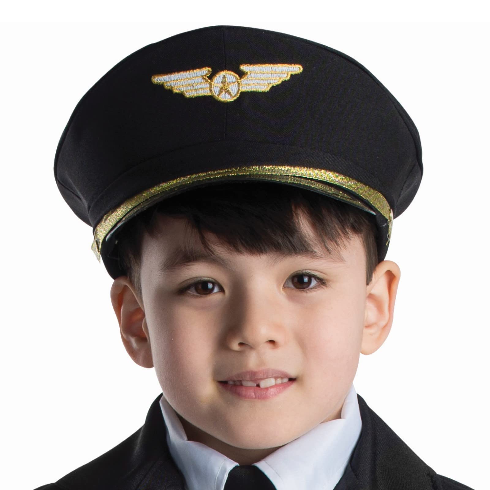 Buy Dress-Up-America Pilot Hat - Black 