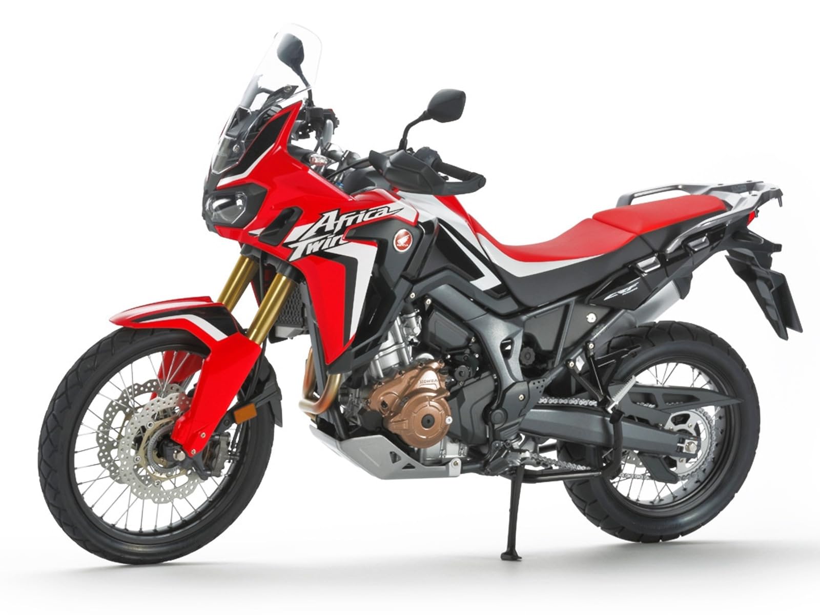 TAMIYA 1:6 Honda CRF 1000L Africa Twin Enduro - modelkit, Kit de plástico, Kit para Montar, réplica Detallada, sin Pintar
