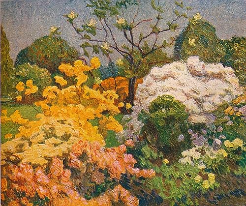Impression d'art mural vintage Azaleas Kew Gardens : l'esprit nature dans votre chambre