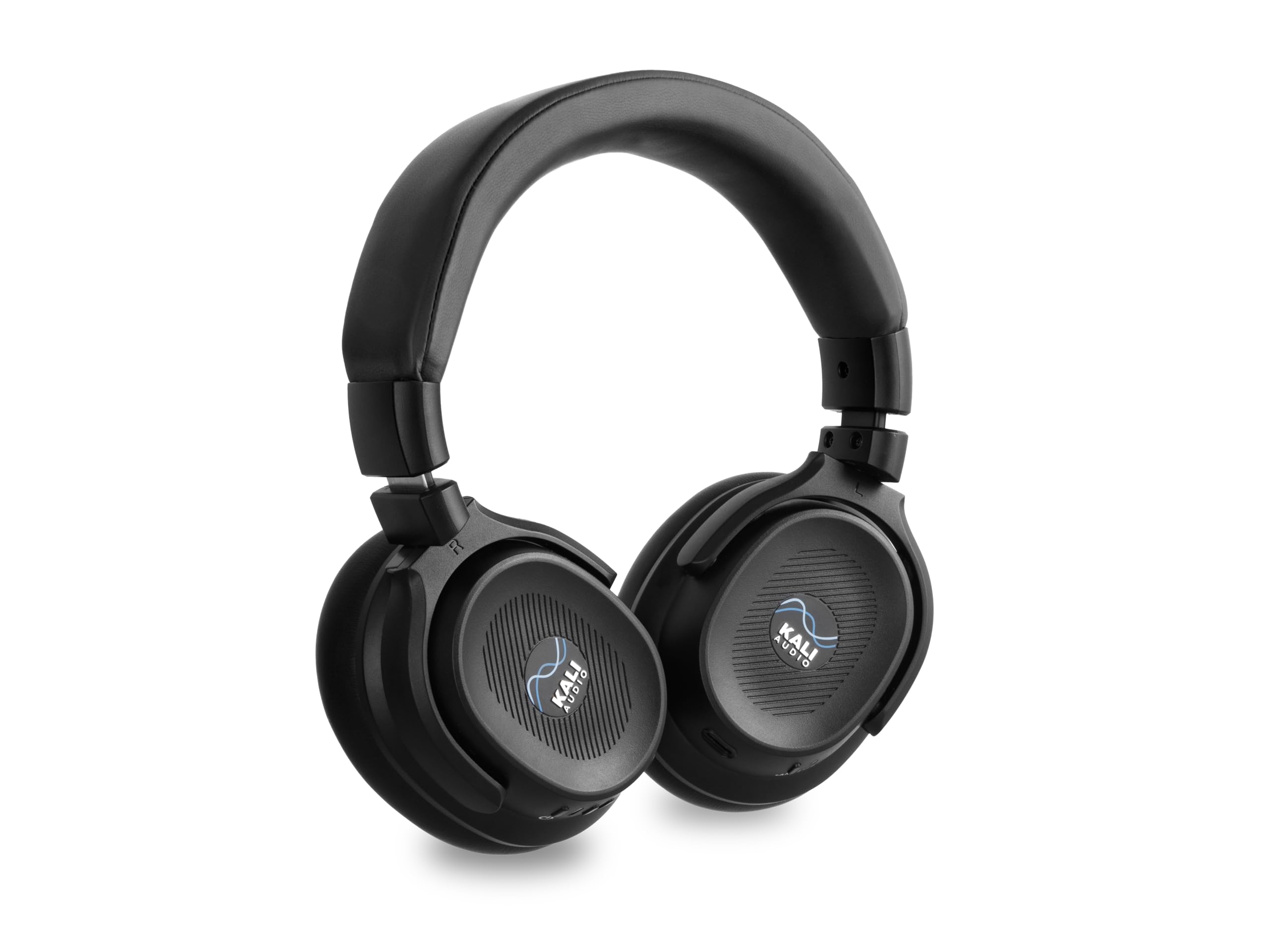 Kali Audio HP-1 słuchawki nauszne (przewodowe i Bluetooth studyjne, aktywna redukcja szumów, czas pracy baterii 40 h, 3 tryby dźwięku do wyboru do miksowania i gier), czarne